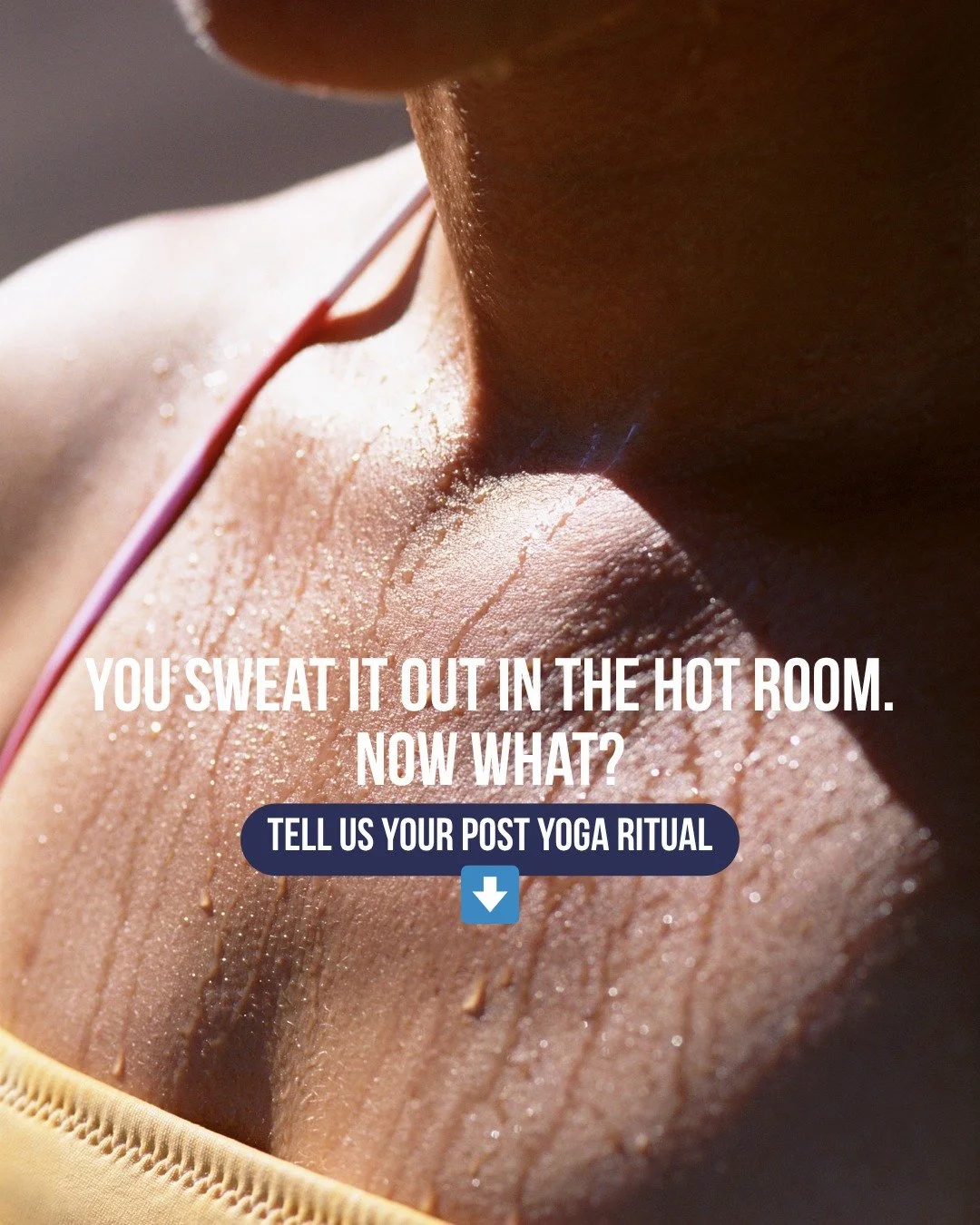 You survived class, you&rsquo;re dripping sweat, and the endorphins are real. What&rsquo;s your first post-class move? Hydrate, snack, or nap? Tell us 👇