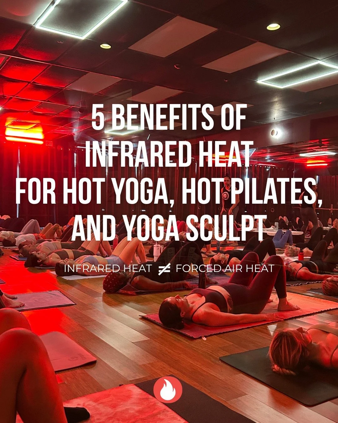 🔥 Hot = Healing 

👆🏽Swipe to learn about Infrared Heat and it's benefits.