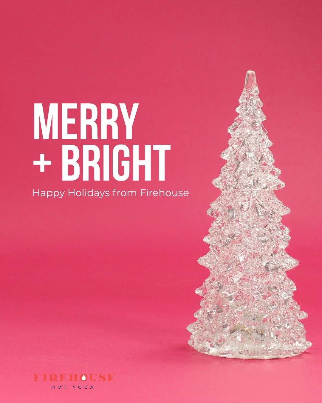 Merry Christmas from your Firehouse fam.

May today feel spacious, calm, and full of the people and moments that ground you.

Sending love, warmth, and a whole lot of gratitude your way. ❤️