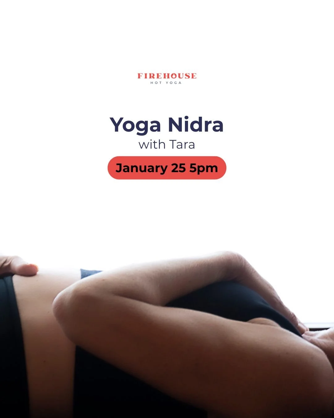 ✨ It's back. Join us Sunday, January 25 at 5pm for Yoga Nidra, a guided meditation practice that brings your body and mind into total relaxation. 

As you unwind on your mat, Tara will guide you through soothing visualizations and breathwork. Drift i