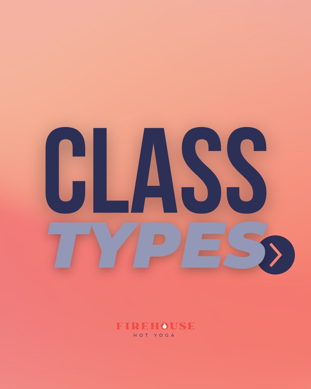 We offer 6 class types to fit every type of yogi:

Original Hot Yoga
Inferno Hot Pilates
Yoga Sculpt
Hot Power Flow
Yoga Nidra
Yin Yoga

Strong, soft, sweaty&hellip; which one&rsquo;s yours?