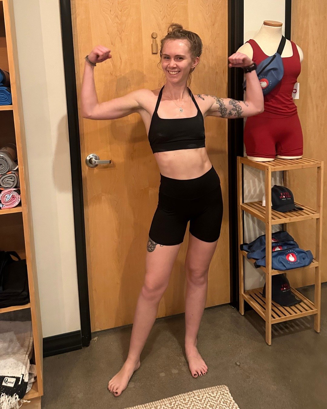 HotDrop just dropped 🔥

Bra top + shorts that hit on their own&hellip; or even better as a set.

Cute, comfy, made to move &mdash; from class to post-sweat coffee runs.

Available now. Don&rsquo;t wait on this one.