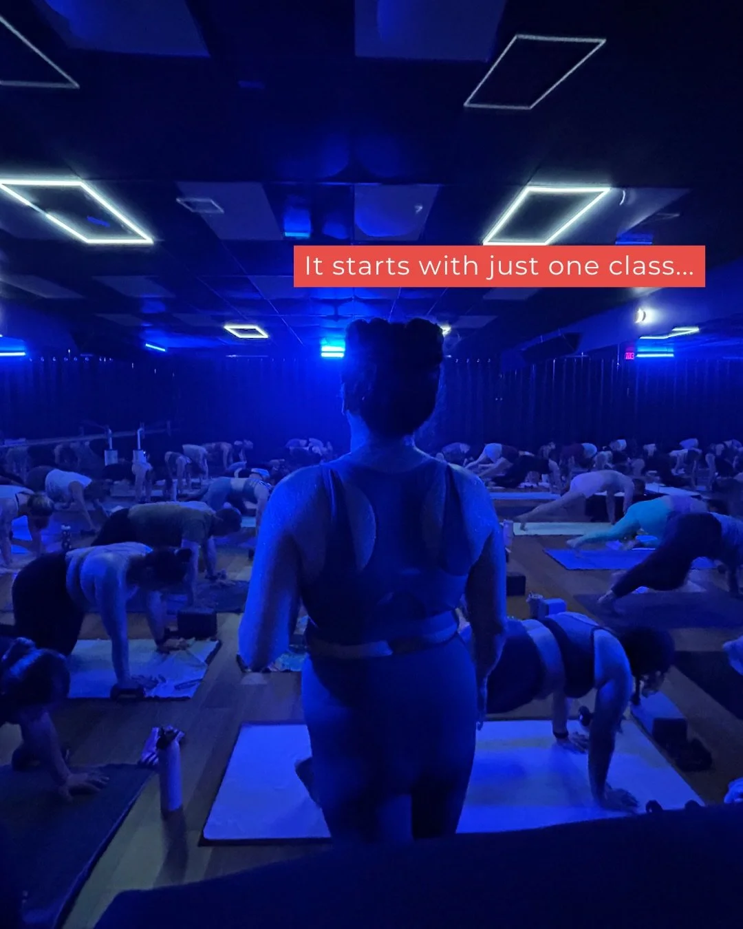 At first, it&rsquo;s about the class.
The sweat. The structure. The way you feel after.

But somewhere along the way&hellip; something shifts.

You start recognizing faces.
Someone saves you a spot.
You laugh before class.
You stay after to talk.

An