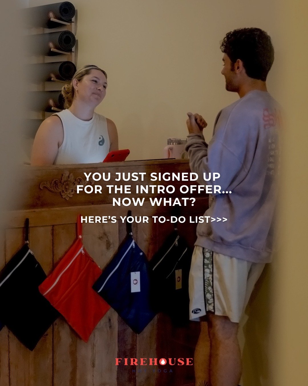 If you've signed up for our Intro Offer and you're wondering where to begin, we've got you covered.

Swipe through for a few tips that will help you feel confident walking into your first class and beyond. 👉🏼