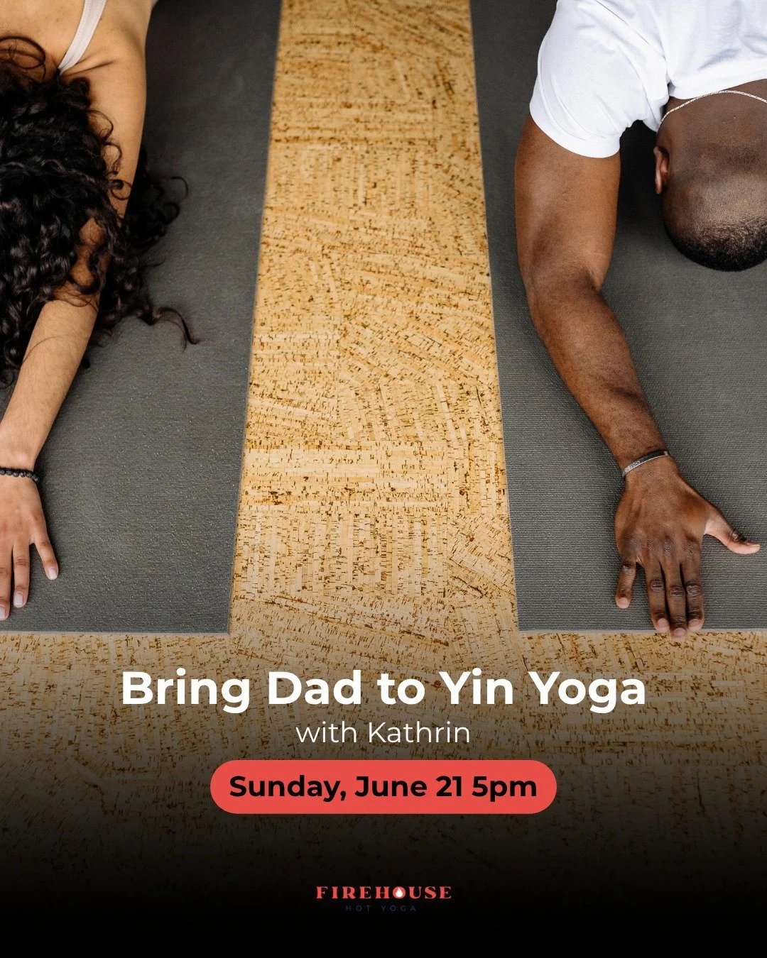Father's Day gifts are great. Spending time together is even better.

This year, bring your dad to Yin Yoga and share an hour that feels a little slower, a little quieter, and a lot more meaningful.

Whether he's a regular in the studio or has never 