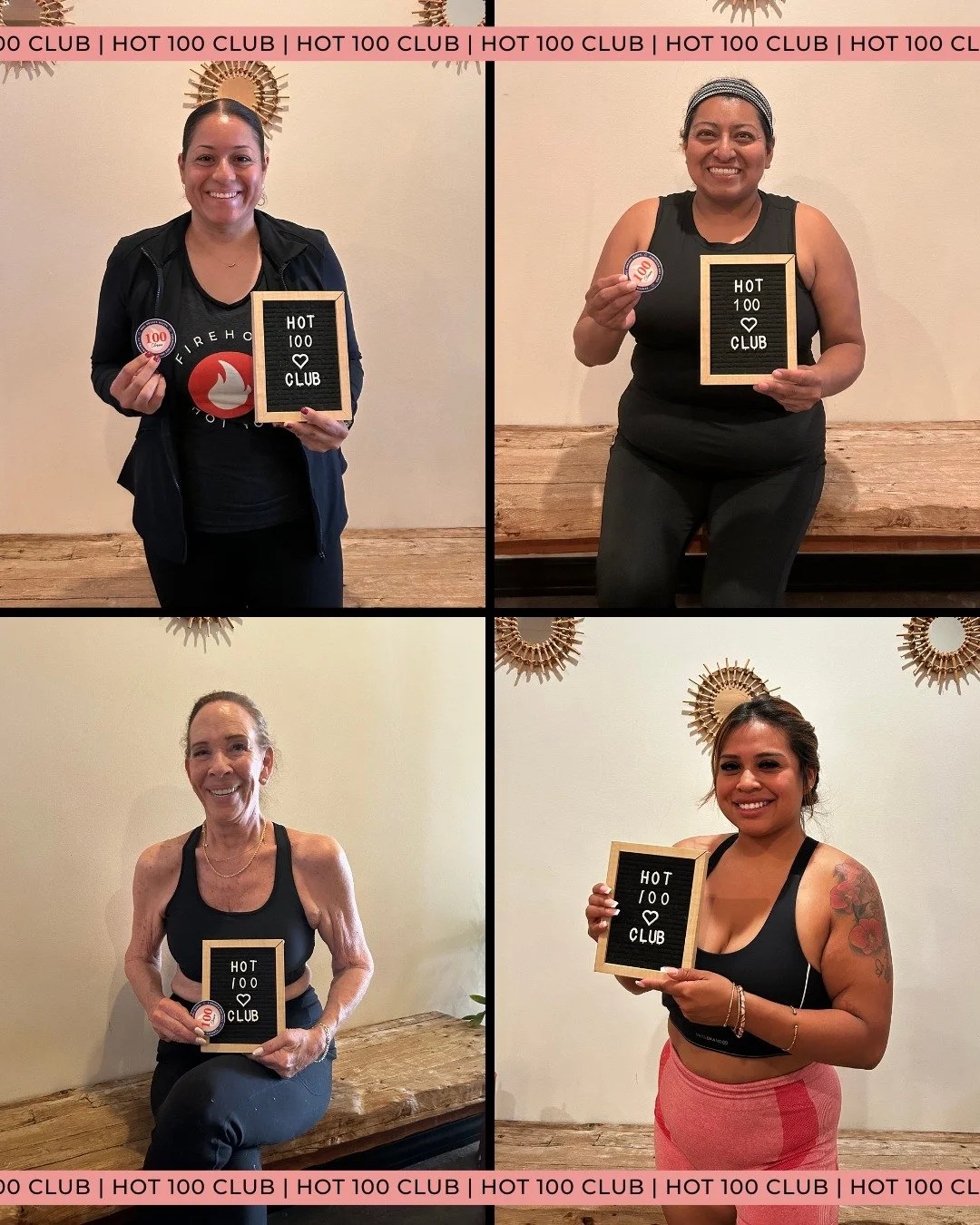 Is there anything more inspiring than these 100's club hotties? Wild accomplishments, folks! We are so PROUD of YOU! ⬇️ 

💯 Gaby, Laura, Lani, Paola, Diane, Sandra, Jessica, Anderson + Belia
💯💯 Jen, Lisa, Annie, Fatima, Verenice, Sarah, Cecilia + 