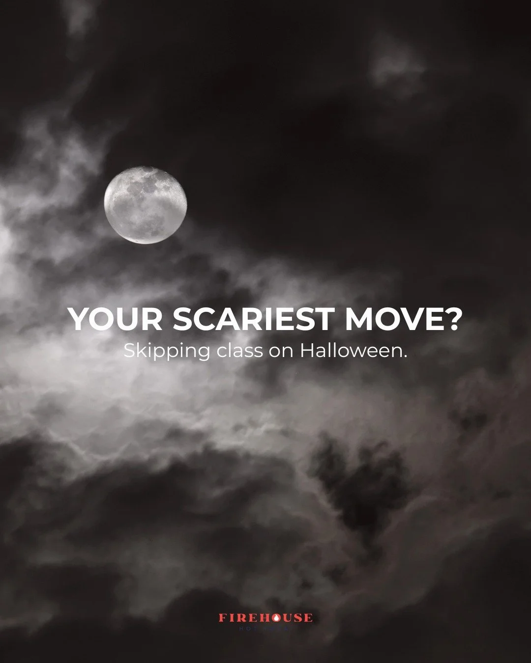 VALID FEAR: missing our Halloween classes. 

The costumes. The sweat. The energy. The inevitable &ldquo;I almost didn&rsquo;t come&rdquo; regret.

Consider this your sign. Tomorrow, we practice with costumes ALL DAY LONG. Don&rsquo;t miss out!