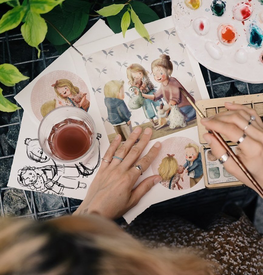 Watching the Big Sister Learns All About Babies book series come together was magical ✨

I have several other books drafted and fading on paper&hellip;now I am ready to work on publishing another, but I&rsquo;m struggling to decide which messy draft 