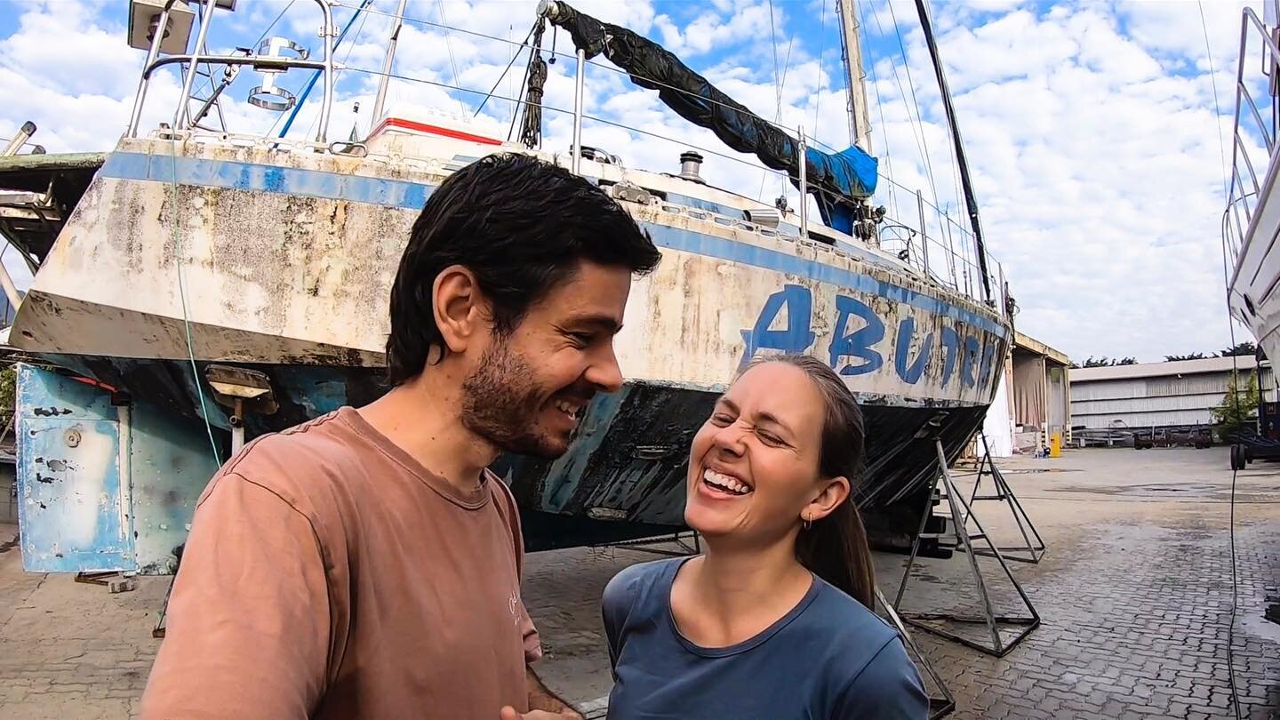 Today is really important day: we are completing 2 years refitting our dream sailboat! Who would imagine how much our lives would changed. This time is coming to an end. I mean a new chapter is about to start (we will splash our boat in three days). 