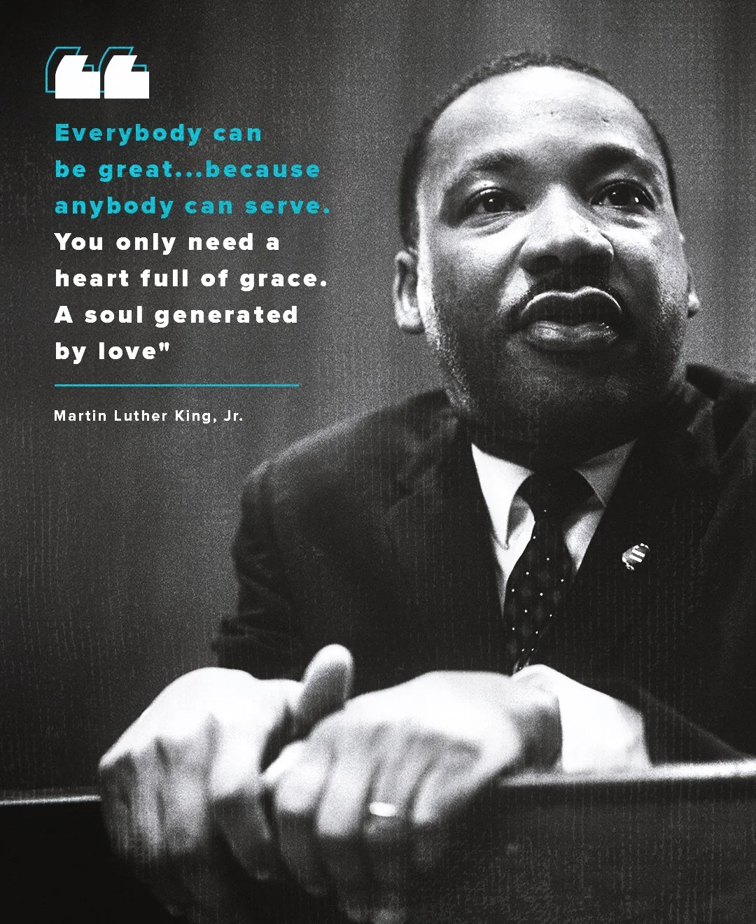Today, we honor the life and legacy of Dr. Martin Luther King Jr.

Follow in his footsteps today through acts of service and volunteerism as we work together to build his vision of a &ldquo;Beloved Community.&rdquo; 

#MLKDay #THFF