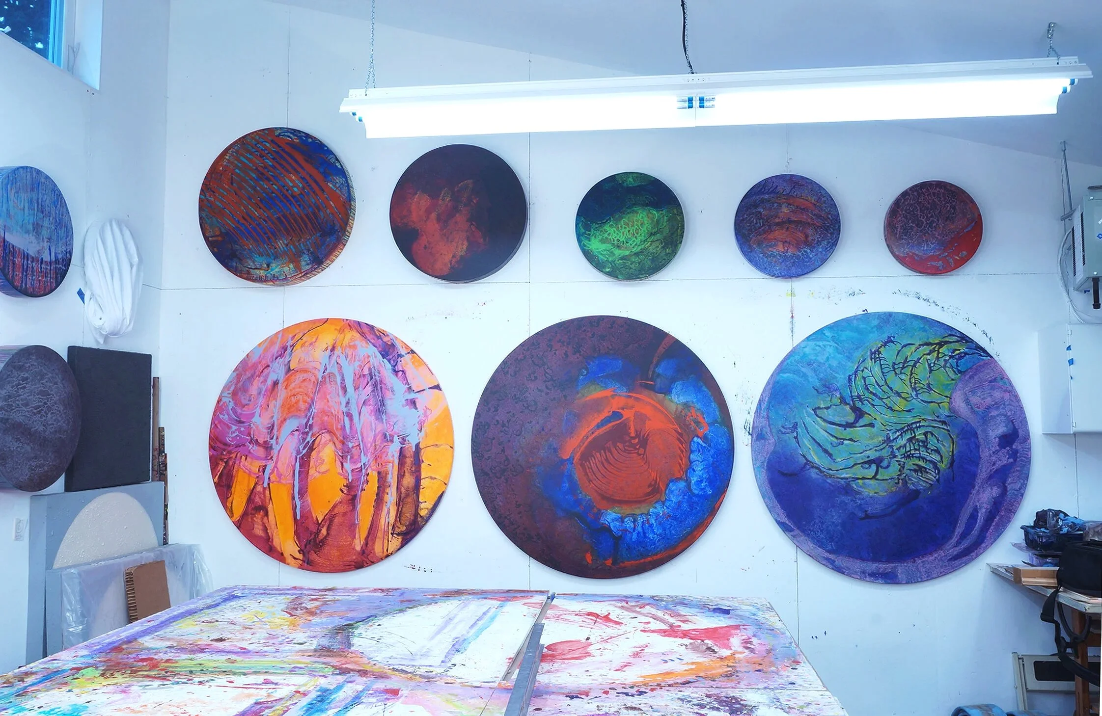 studio wall, 2020