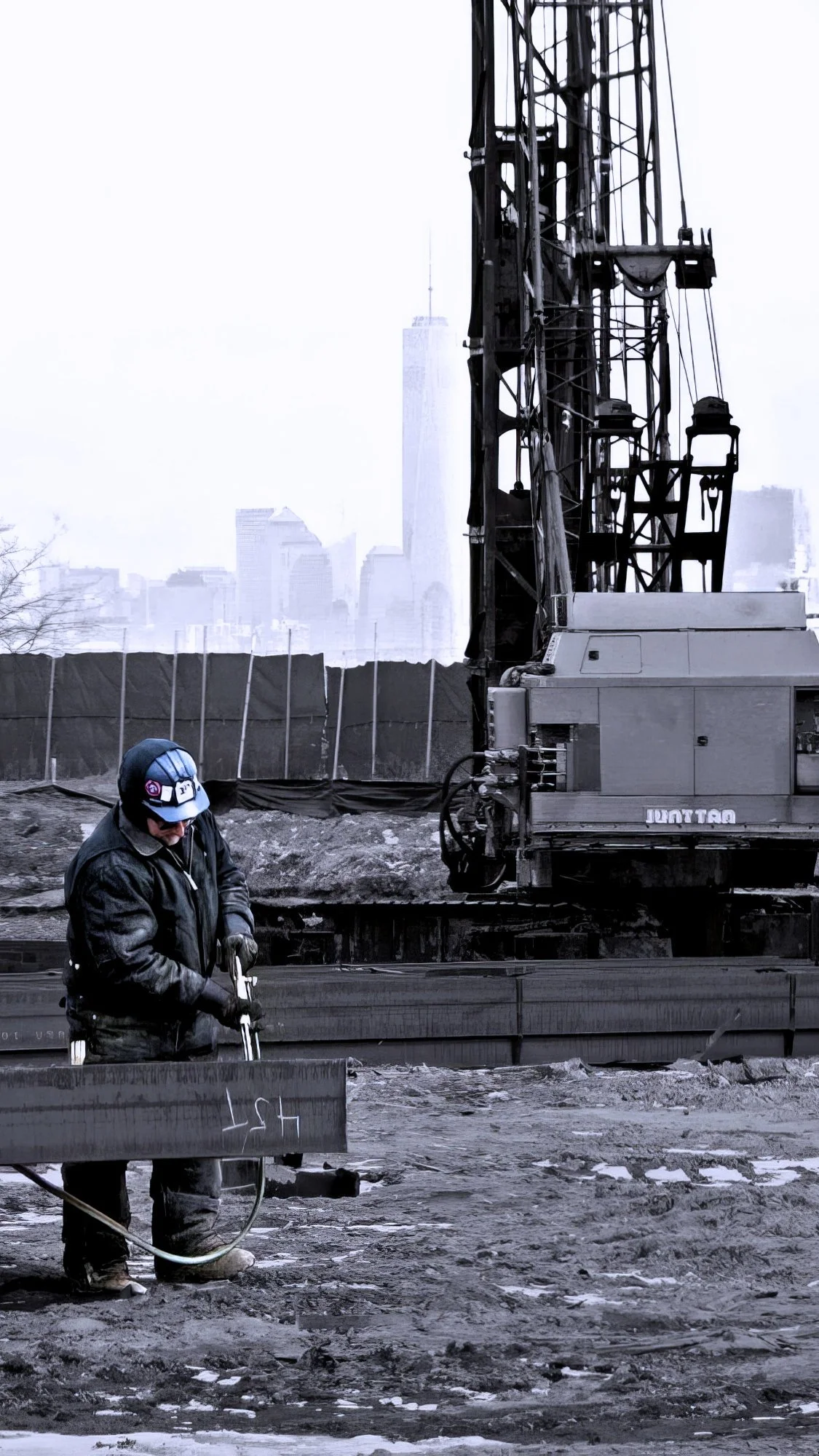 Construction steel pile