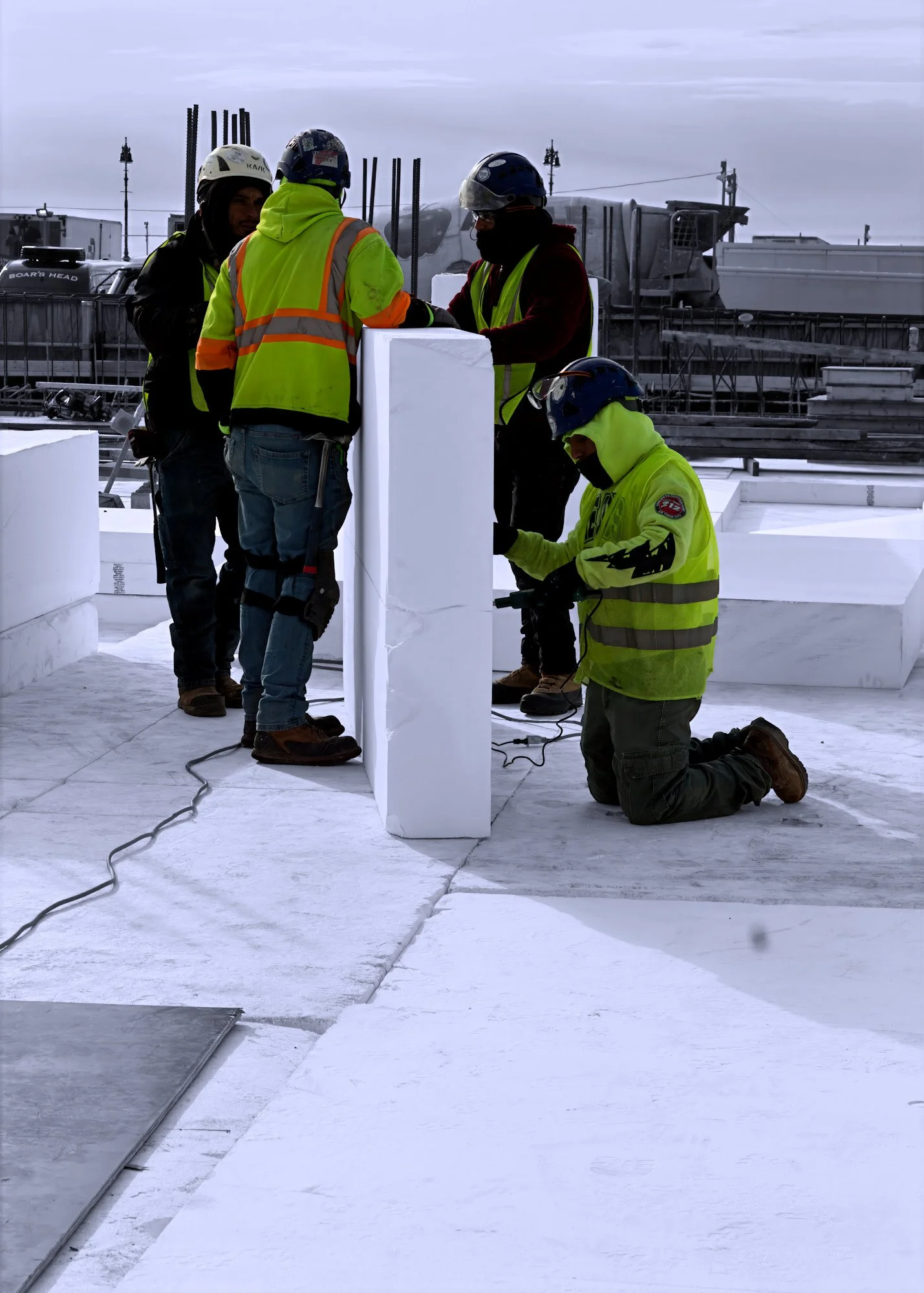 foam insulation construction foundation