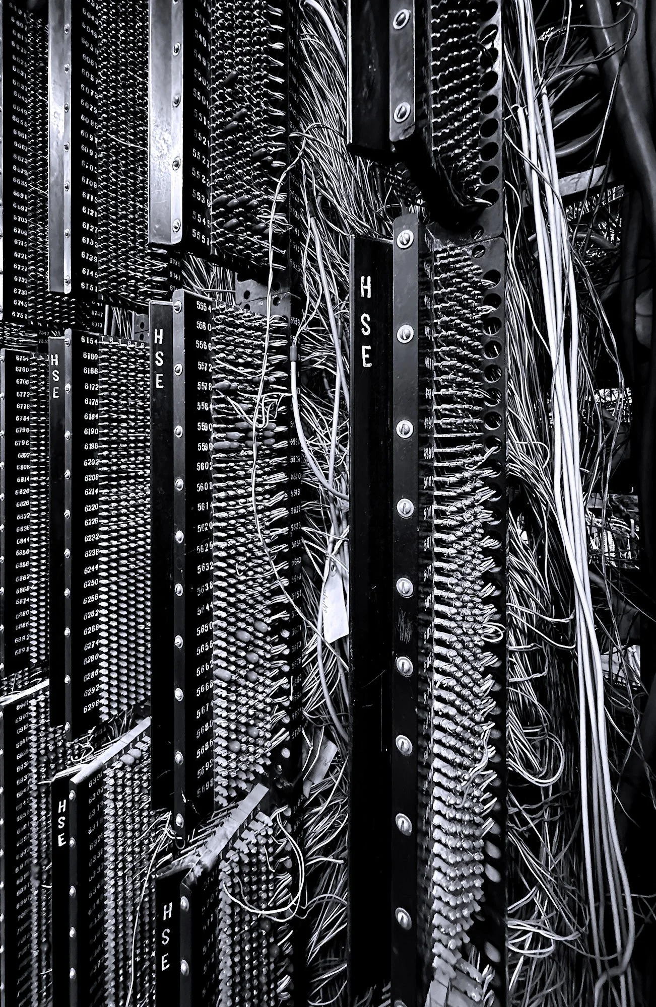 Construction Vintage Phone Knockdown Panel