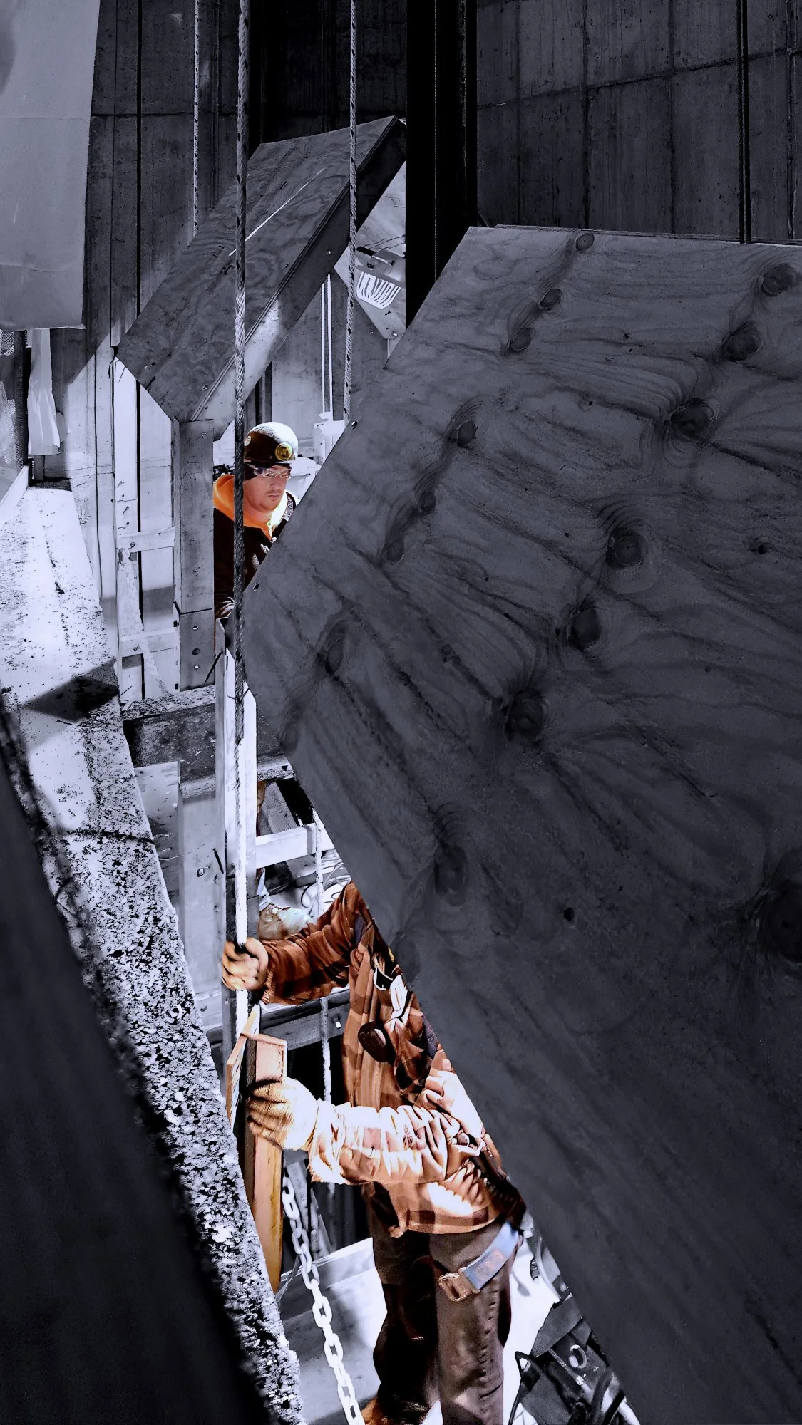 Elevator construction building