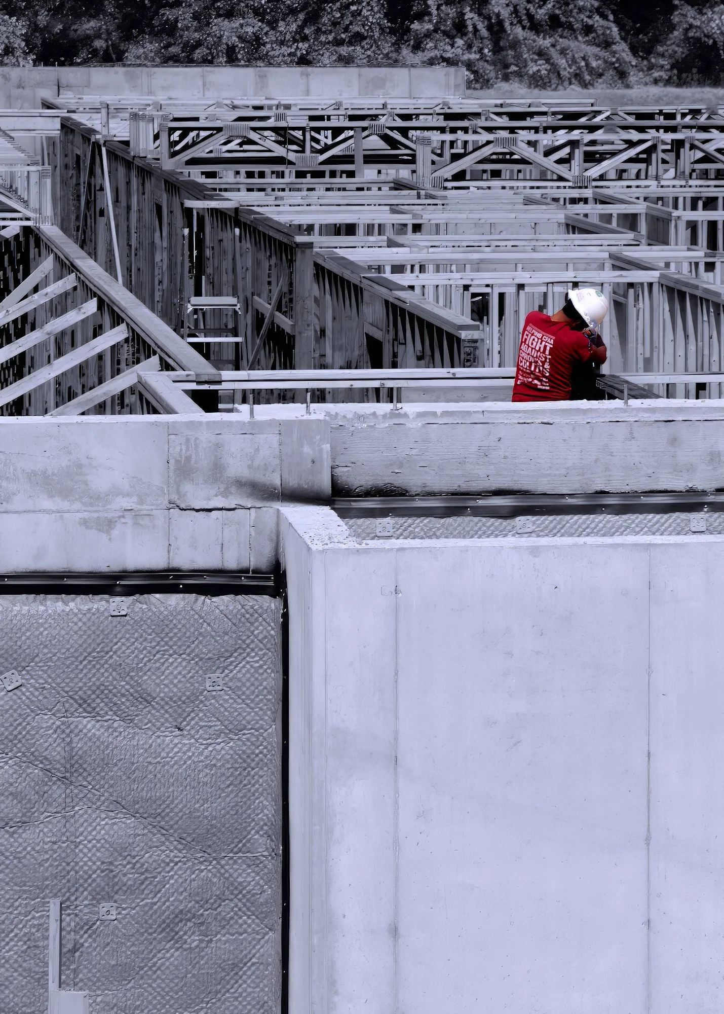 Carpenter Building Construction Wood Truss