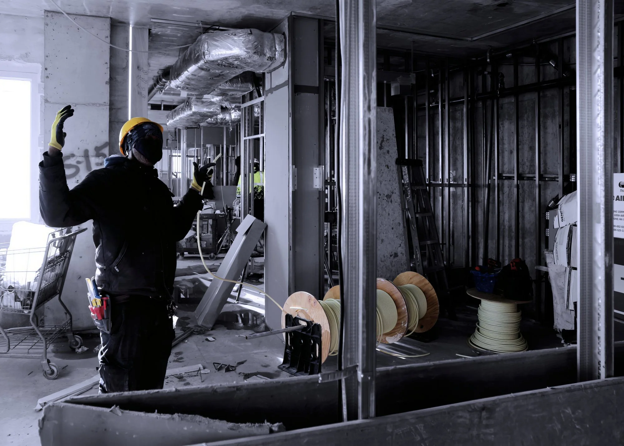 201207.A.02.Y.01 - Microduct Installation in a New Apartment Building