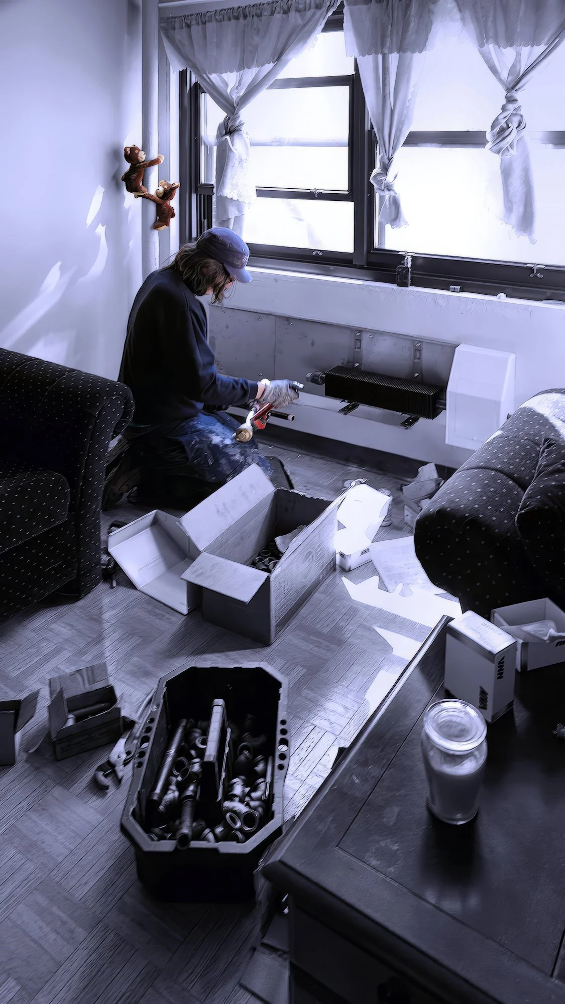 180306.B.15.Y.01 - Installation of New Fin-Tube Heating Element in an Existing Building