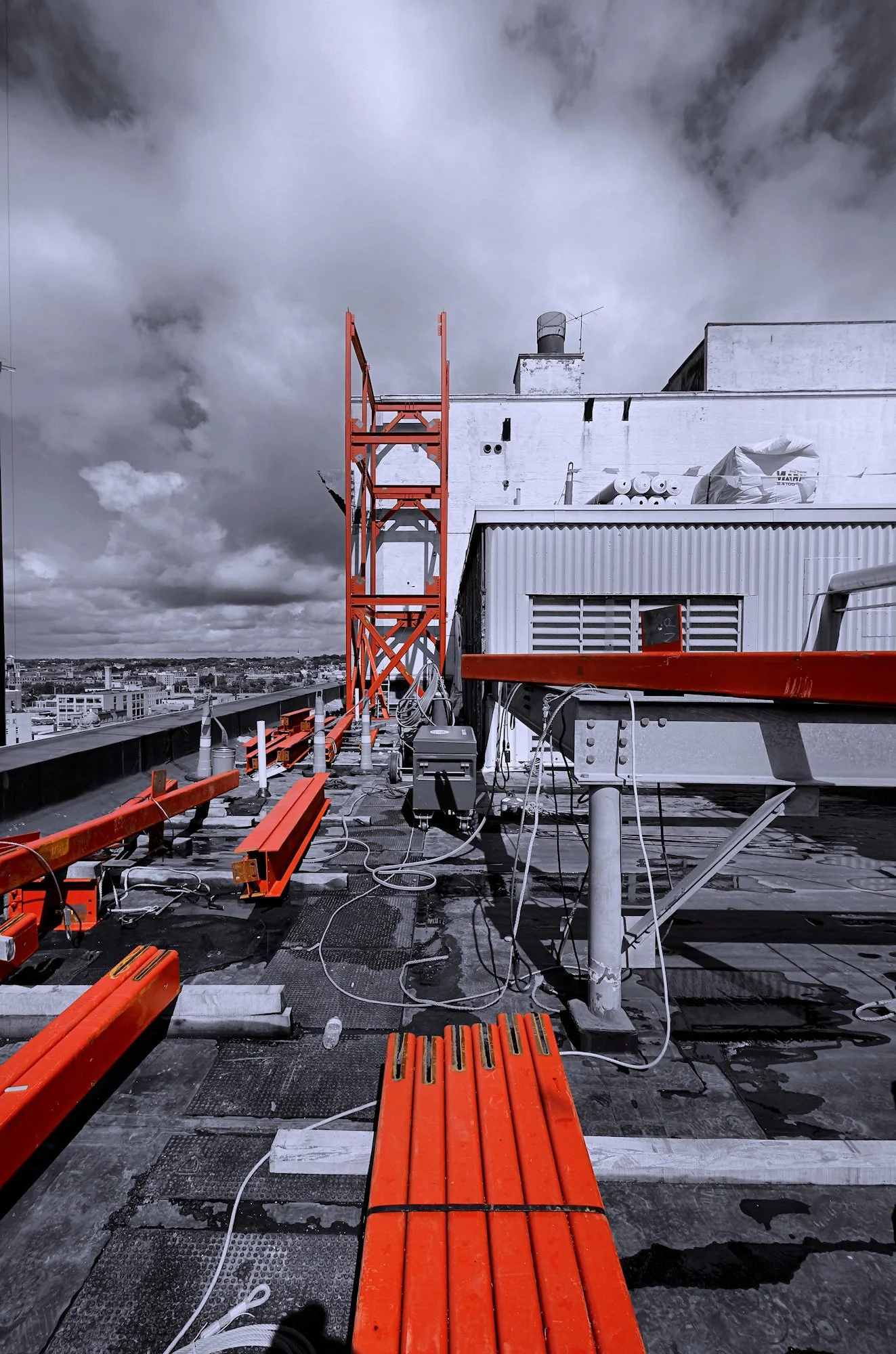 220922.A.07.N.01 - New Steel for an Addition on an Existing Building