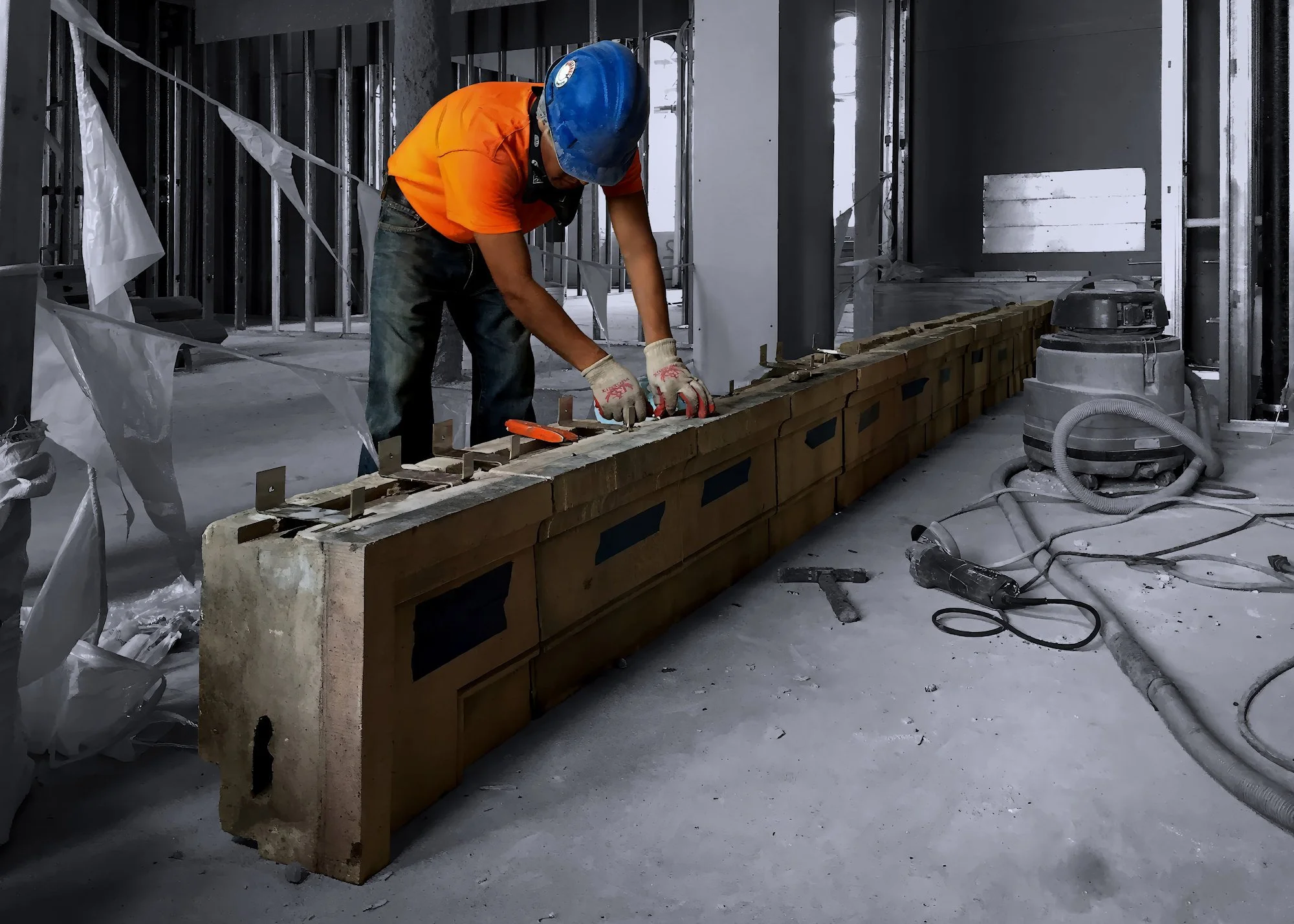 building restoration stone mason cornice nyc