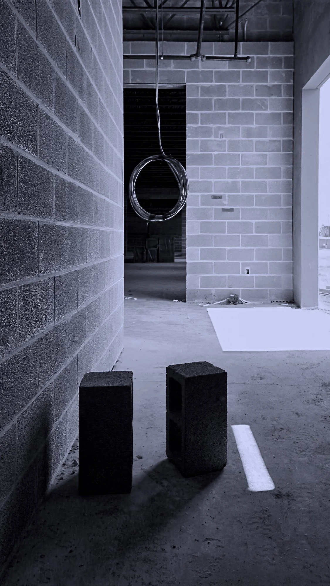 concrete block construction