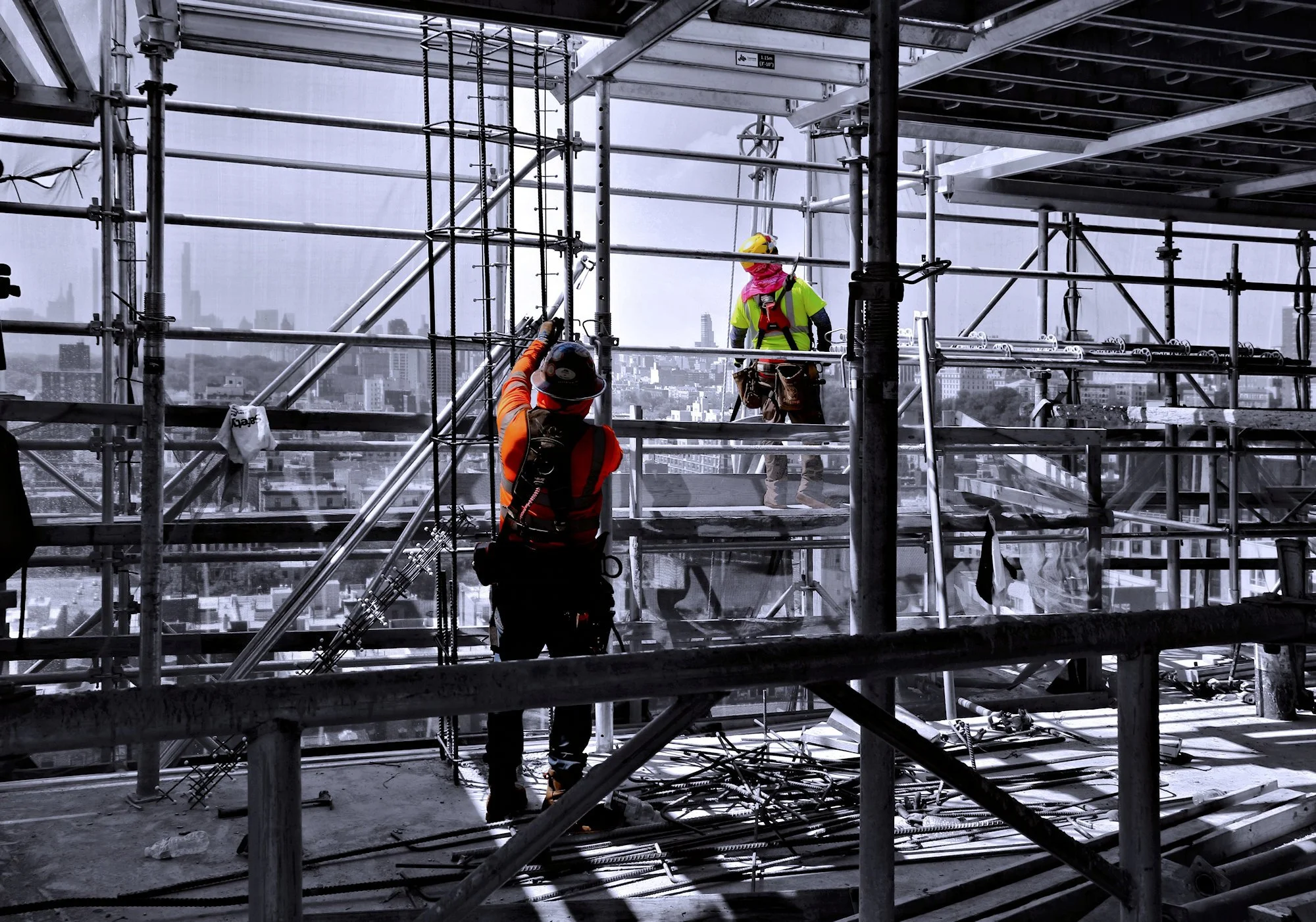 210826.A.08.Y.01 - Urban Construction Site View