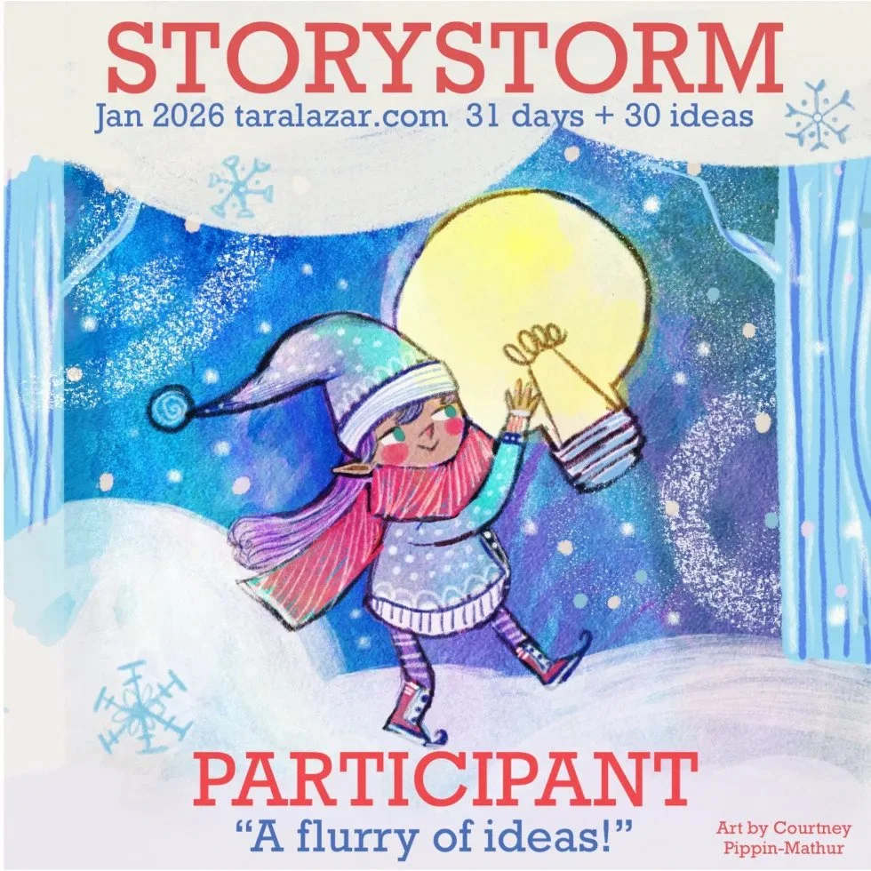 StoryStorm Participant. Jan 2026 taralazar.com 31 days + 30 ideas