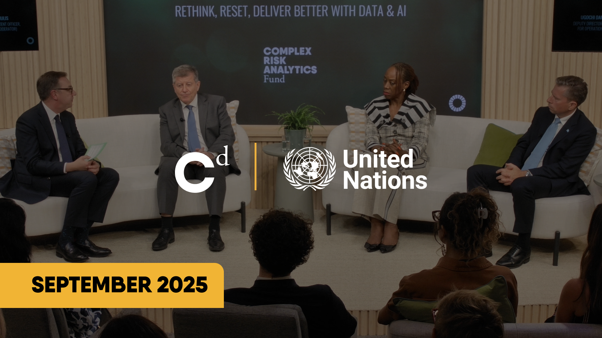 LIVE FROM THE UNITED NATIONS: RETHINK, RESET, DELIVER BETTER WITH DATA & AI