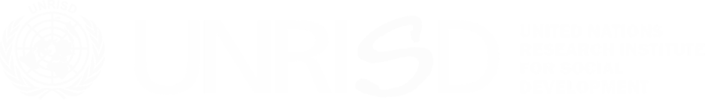 UNRISD logo with the United Nations emblem and the full name 'United Nations Research Institute for Social Development'