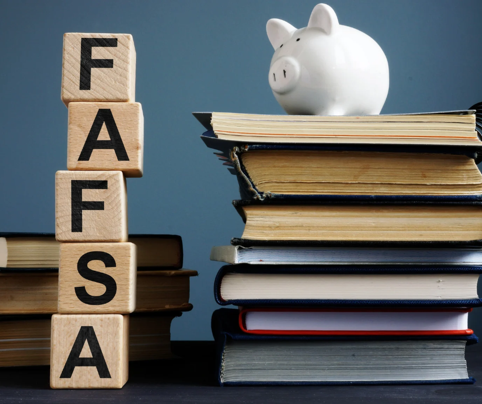 fafsa spelled out in blocks