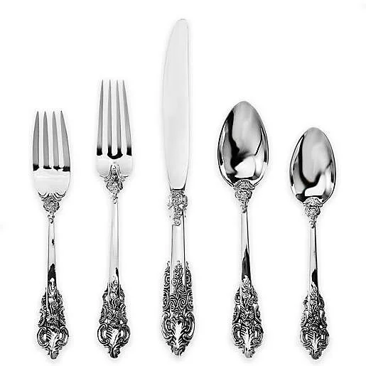GODINGER - 20th-Century Baroque Silver-Plated Flatware