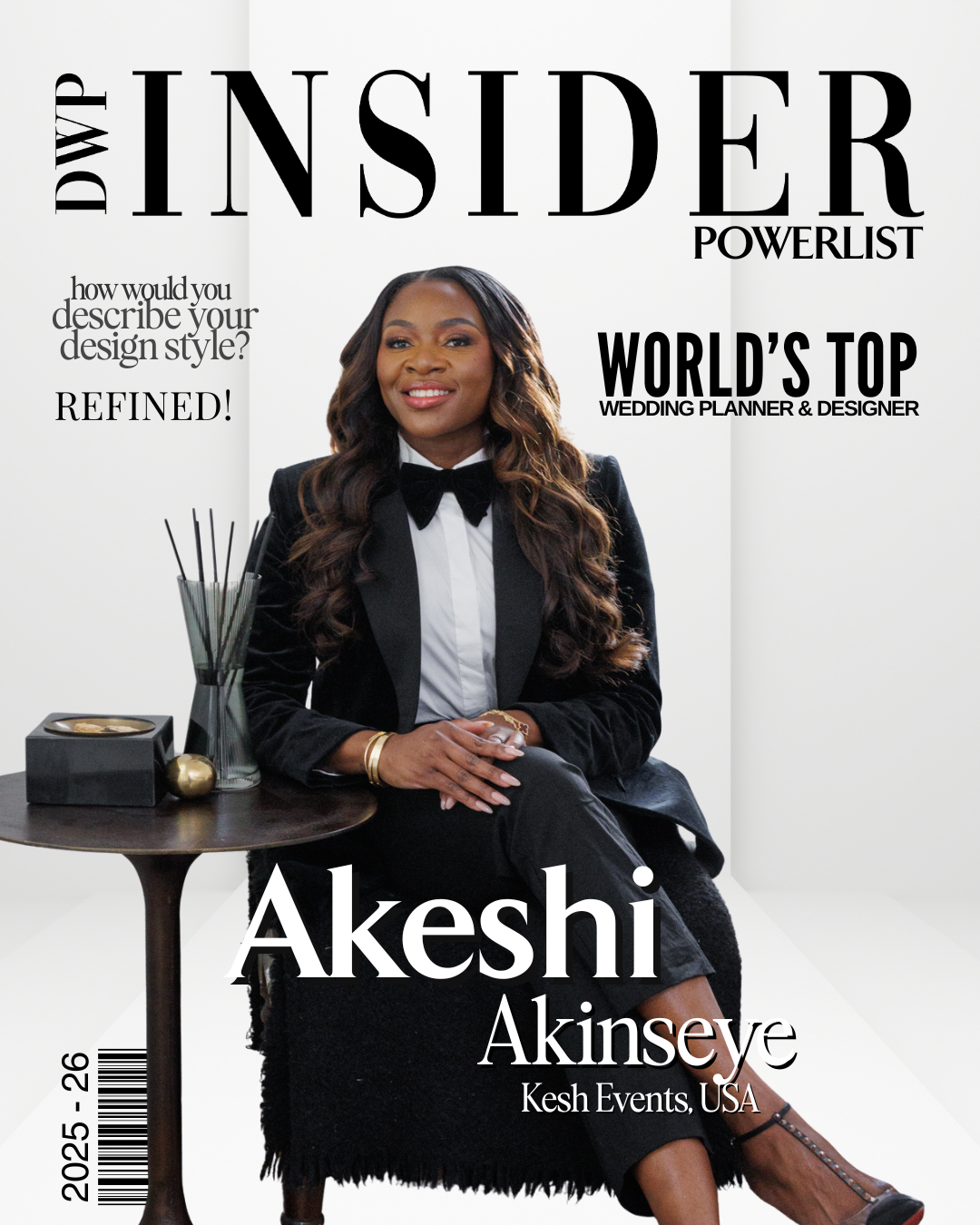 DWP Congress Powerlist 2025–26: Kesh Events Recognized Among the World’s Top Wedding Planners