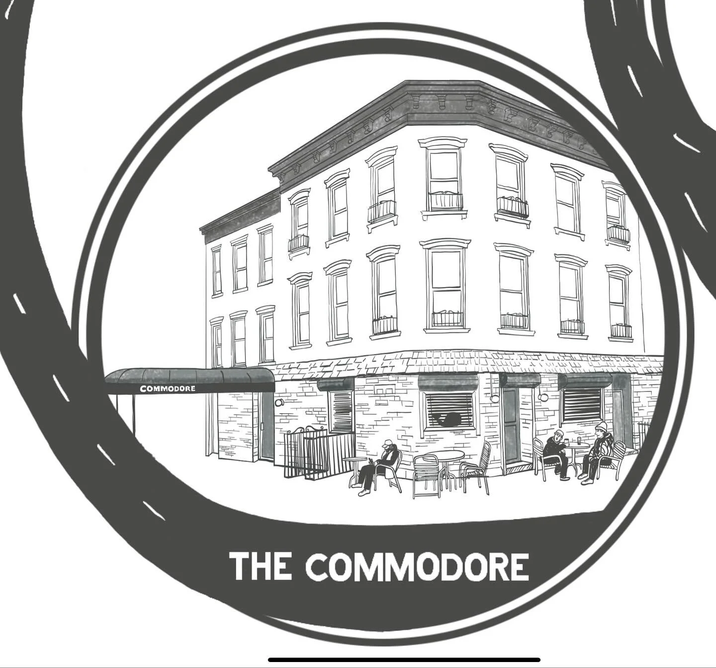 The Commodore! This classic bar on the corner of Havemeyer St and Metropolitan Ave has fresh blended frozen drinks, killer fried chicken and eclectic dive bar + fun nautical decor like fish tank portholes. Instant party 🌊🐳🌴 go tonight, and remembe