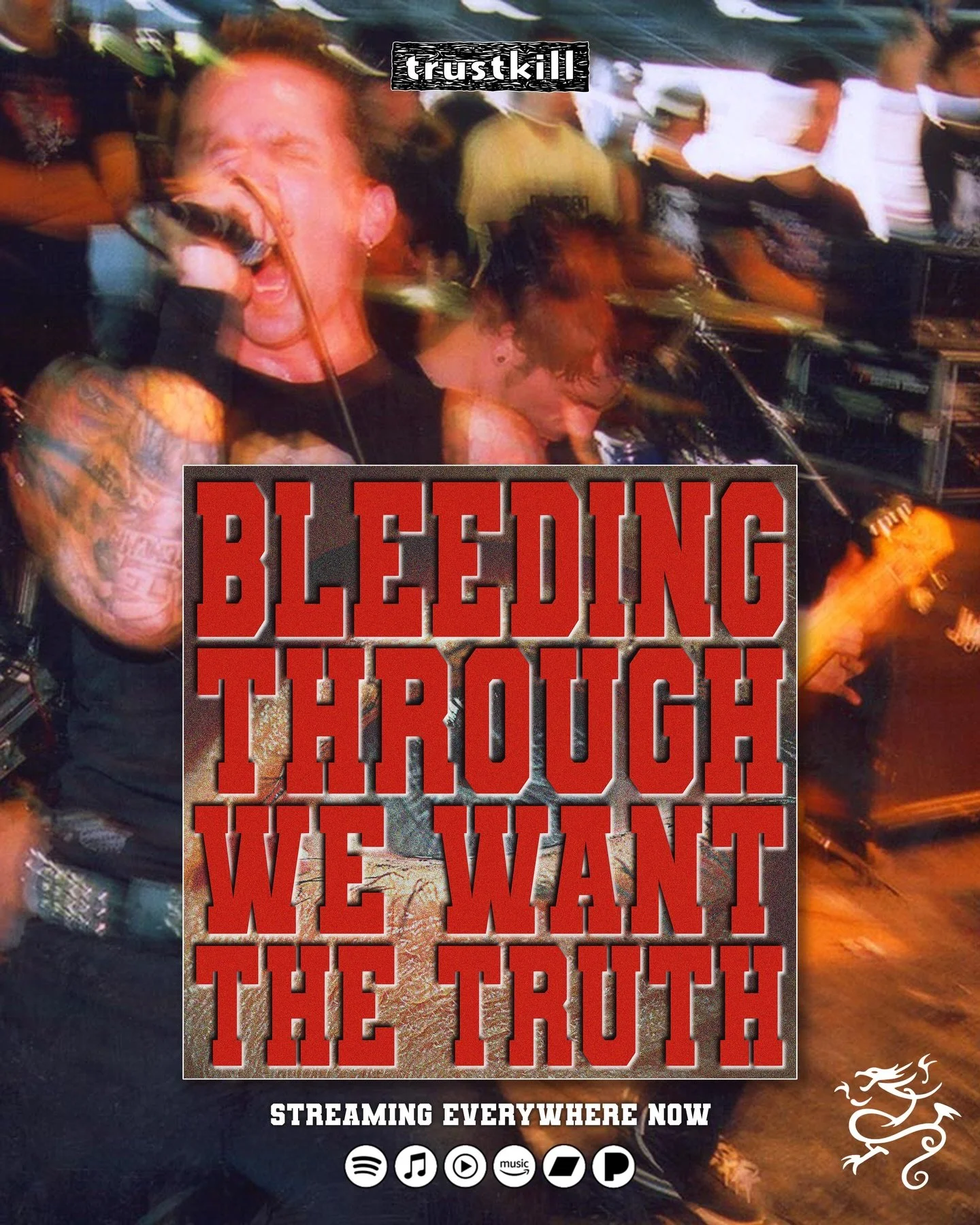 Bleeding Through &ldquo;We Want The Truth&rdquo; 🖤 SOIA cover now streaming everywhere

&ldquo;Sick Of It All means everything to this bands career. We were honored to tour with this band at an early age and learned what it meant to be a consistent,
