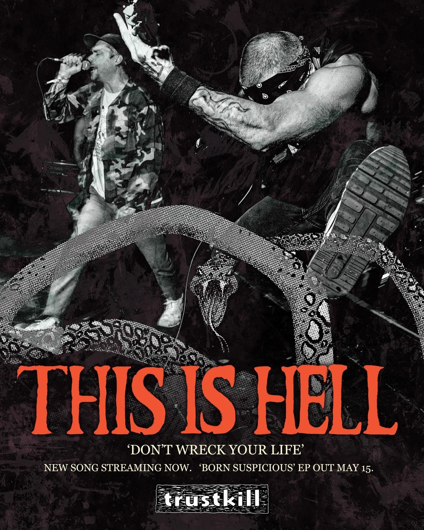 This Is Hell 🐍 Don&rsquo;t Wreck Your Life

The new song streaming everywhere now

&lsquo;Born Suspicious&rsquo; EP coming May 15, 2026

This Is Hell will play The Woodshop in Brooklyn, NY on May 16 with DEFEATER
