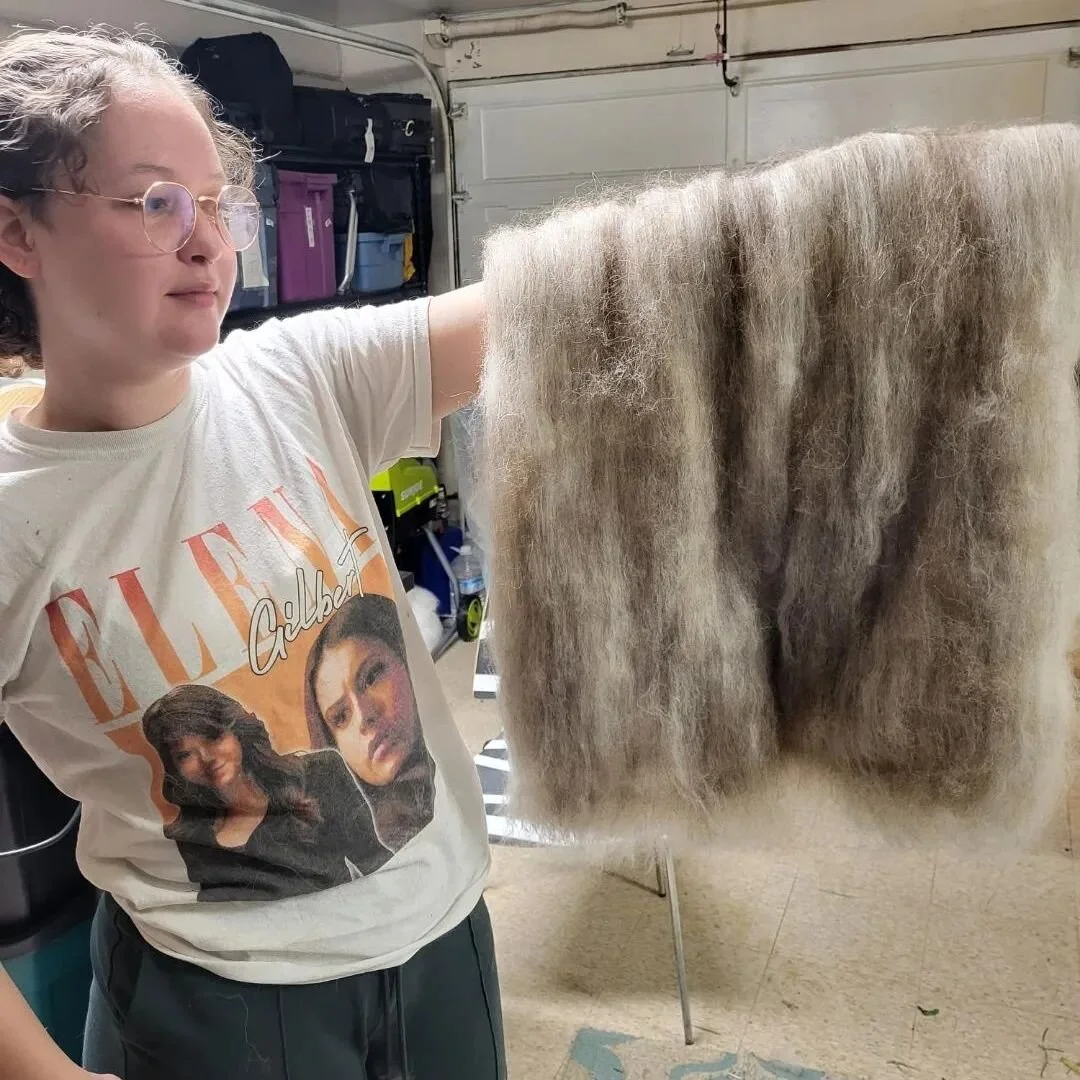 @alisha.snacks and another foine batt 
#localfiber