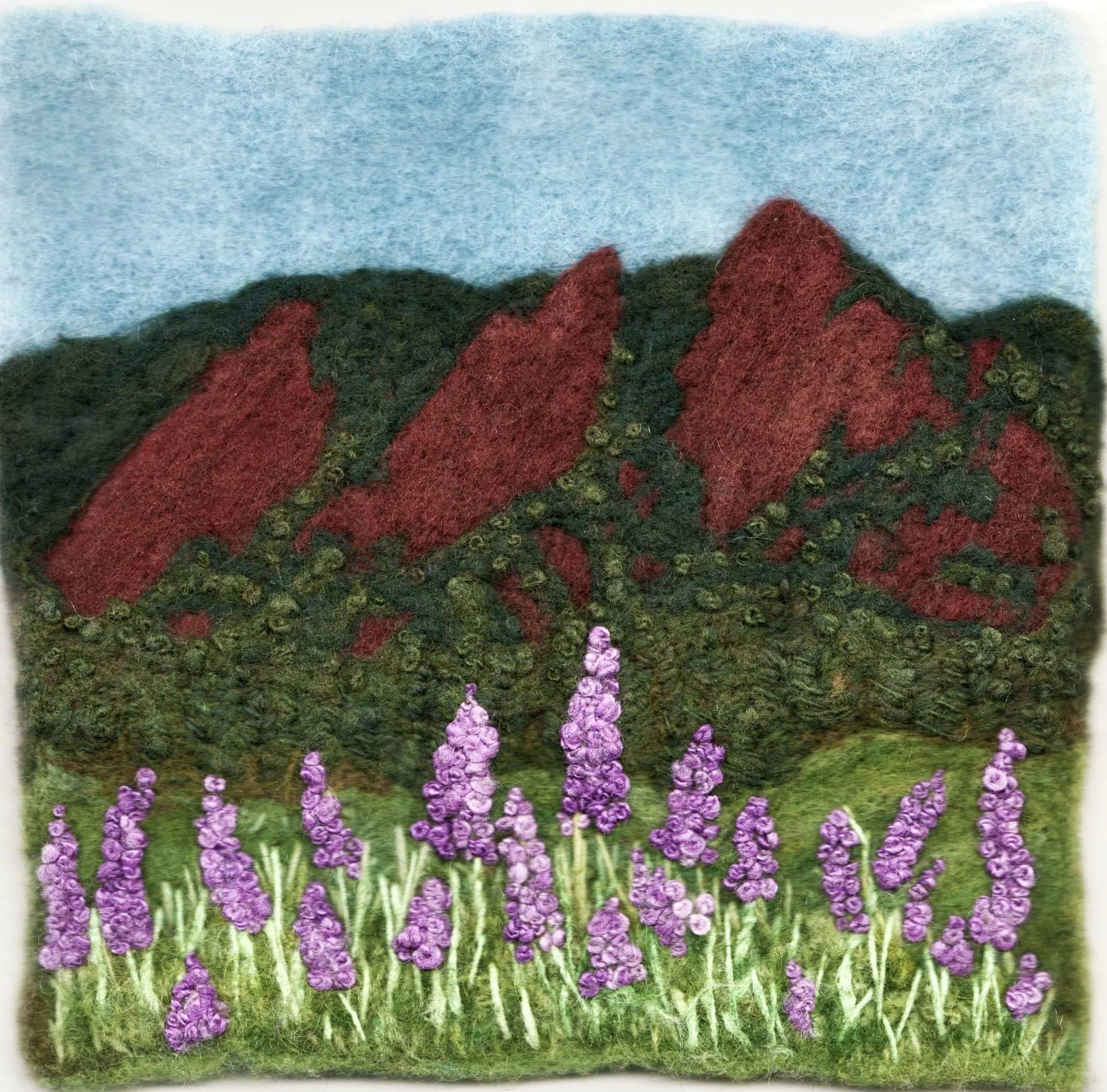 Flatirons in Summer (2025) 10x10"