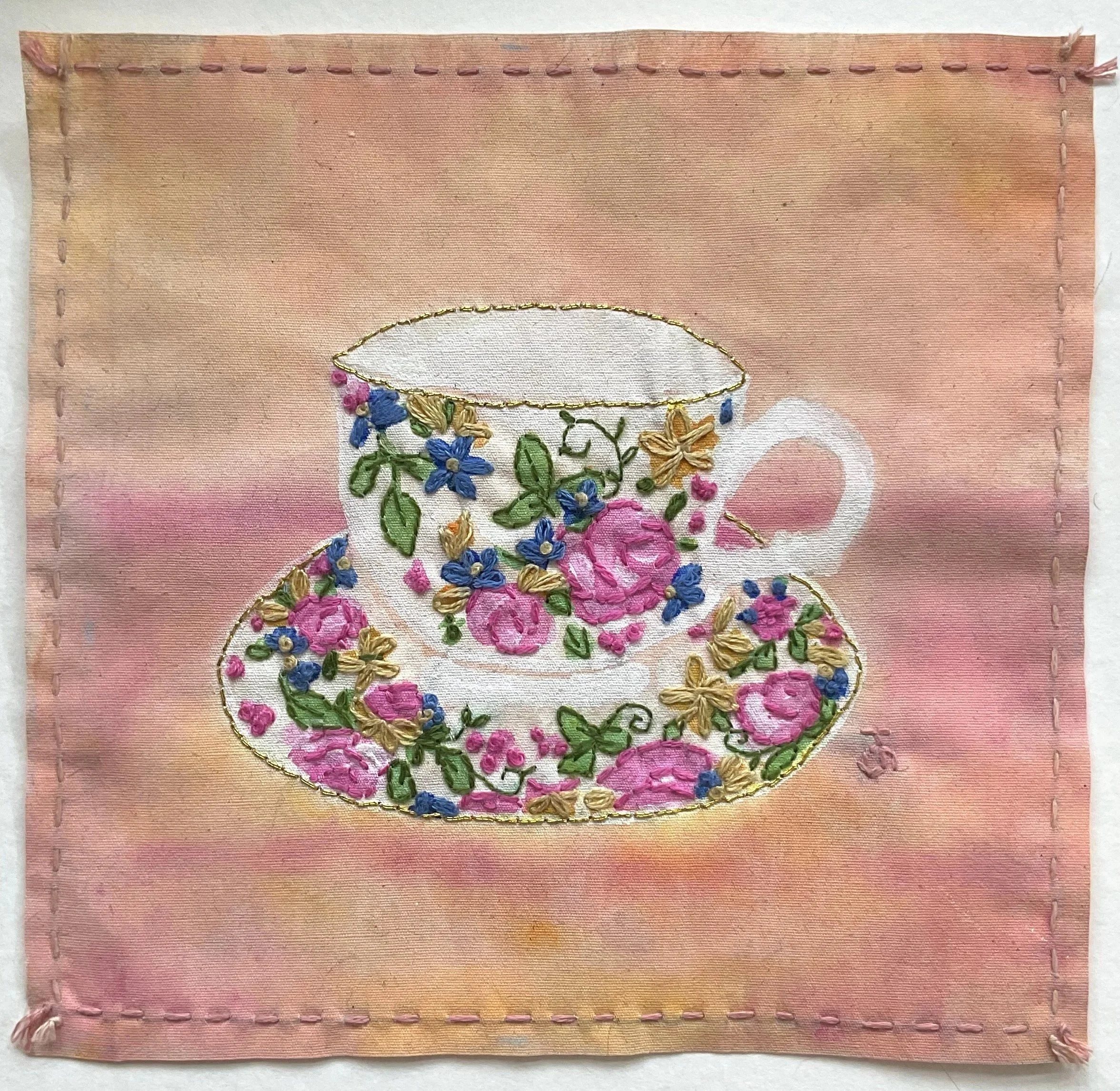 Favorite Tea Cup (2024) 4x4"