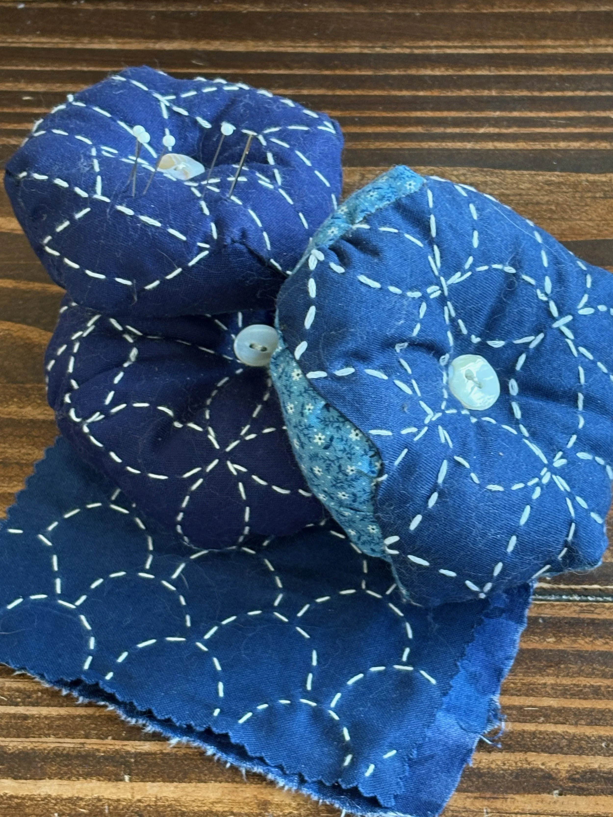 Sashiko Pin Cushions (2025)