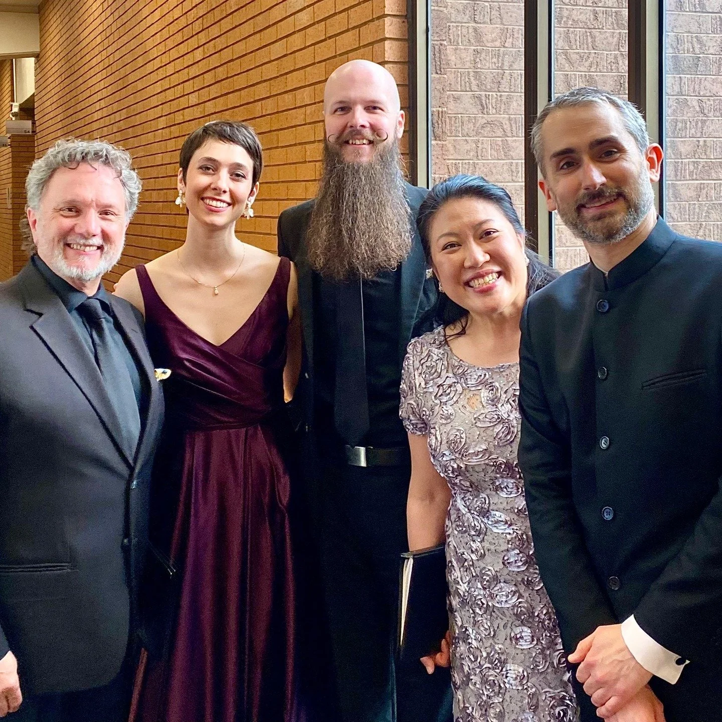 Blown away by the wonderful musicians in the Bach Society of Dayton under the baton of Dr. David Crean this past weekend! It's such a great group, and I feel very lucky to have gotten to sing with them, alongside these incredible soloists! @bachsocie