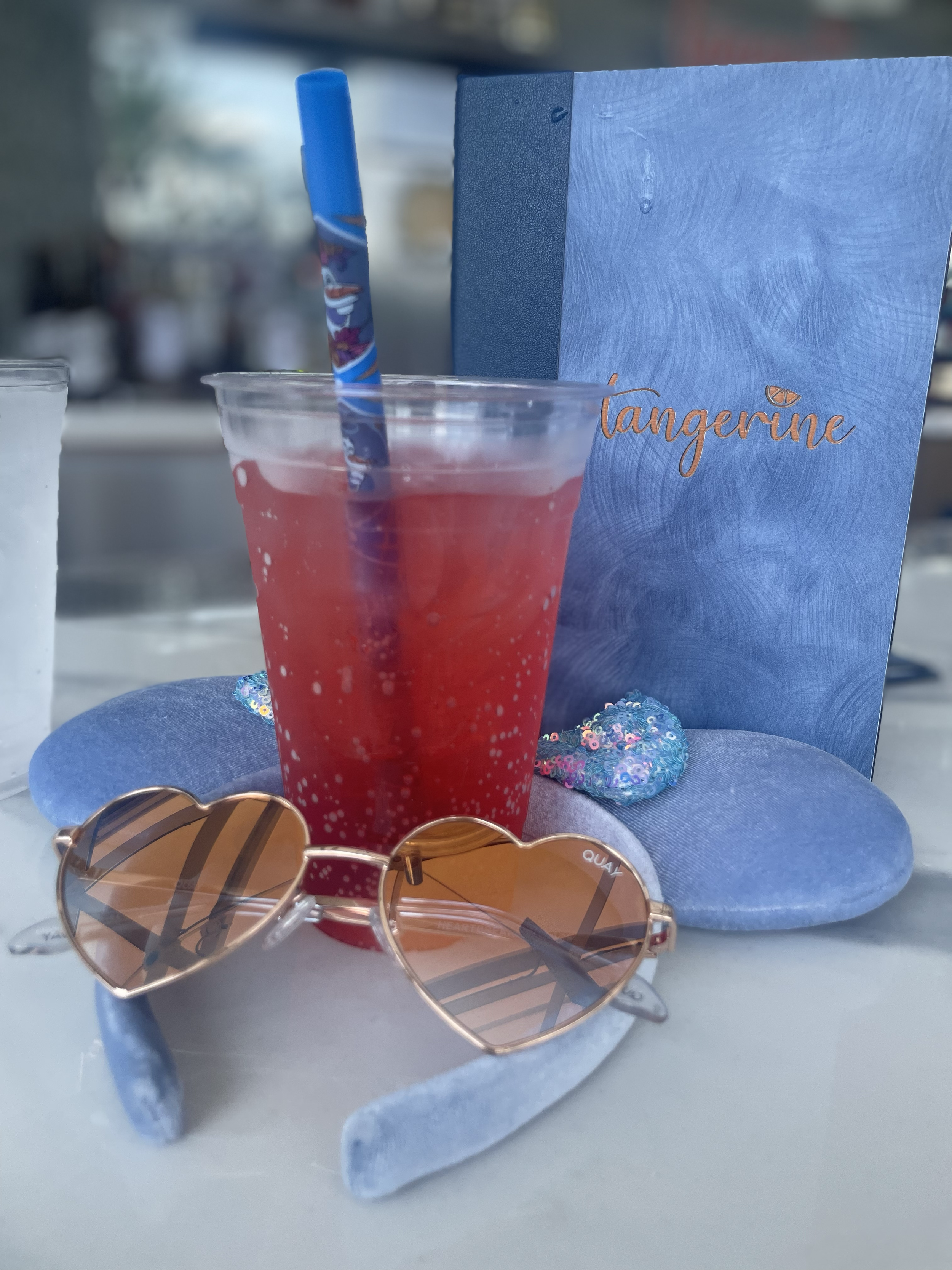 Cocktails from Tangerine Cafe at Walt Disney World Swan Reserve