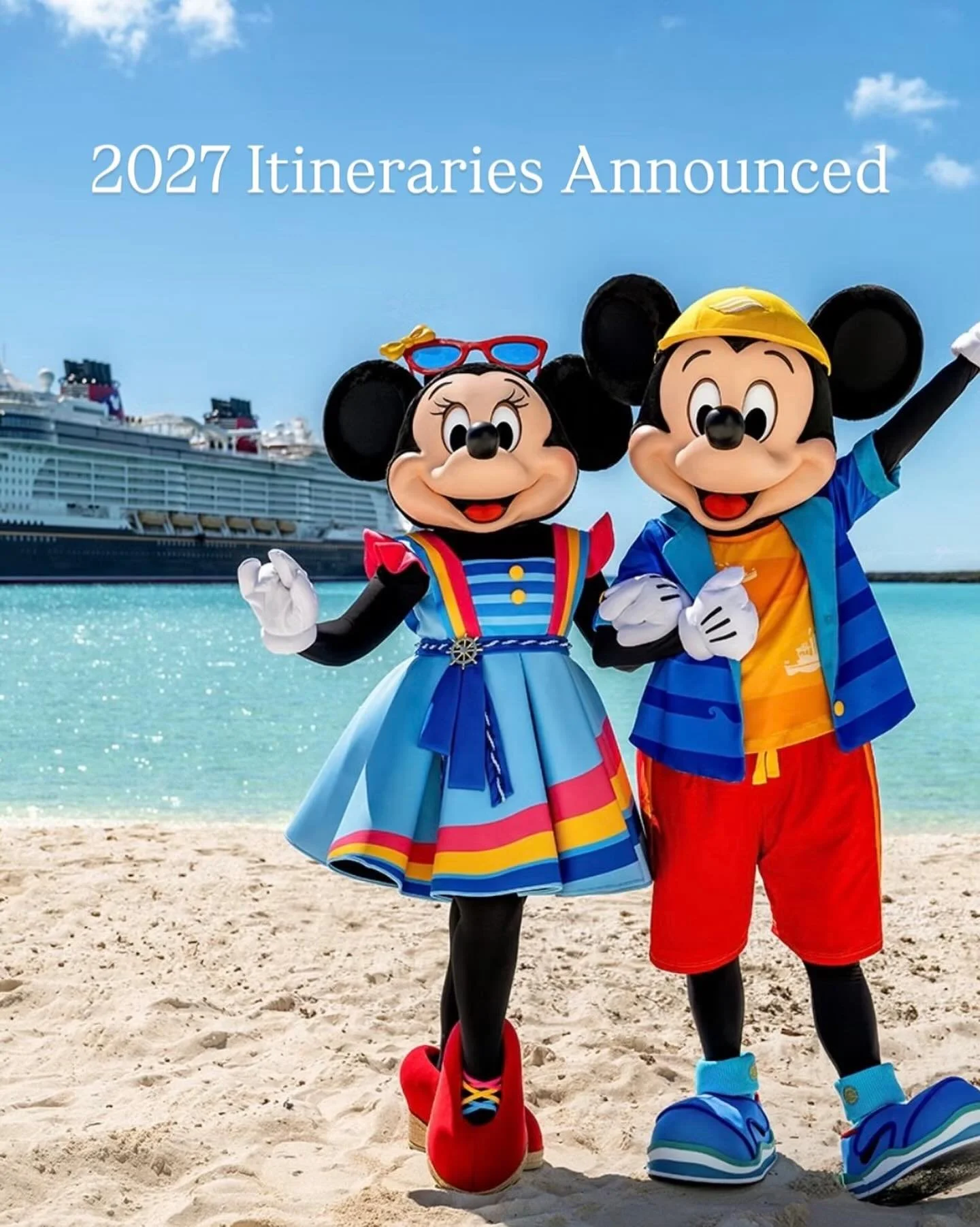 Families dreaming of an unforgettable vacation at sea will have more ways to explore the world when Disney Cruise Line launches its summer 2027 itineraries. It will be a season filled with new destinations, returning favorites and magical experiences