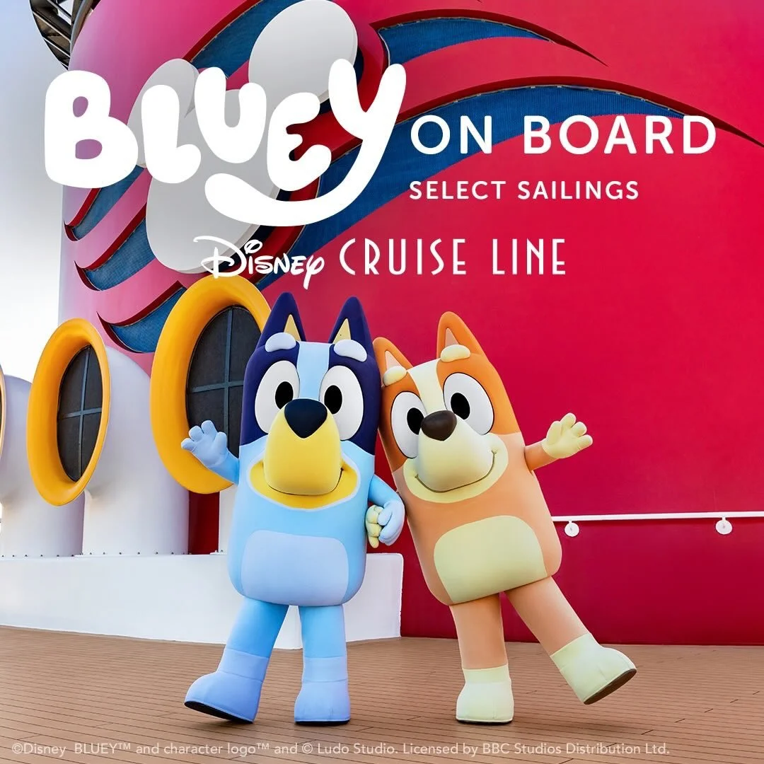 Bluey is officially sailing with Disney Cruise Line, and it&rsquo;s the cutest addition for families.

On select sailings aboard the Disney Cruise Line &mdash; including the Disney Dream and Disney Wish &mdash; guests can meet Bluey and Bingo in pers