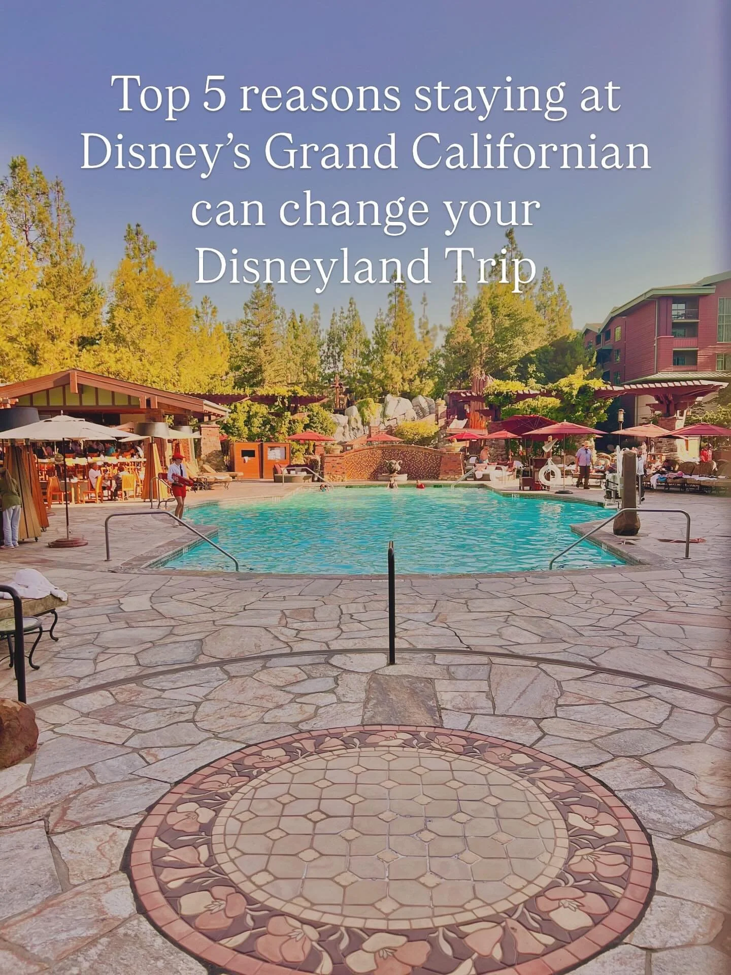 If you&rsquo;re considering Disney&rsquo;s Grand Californian Resort &amp; Spa, here are the top 5 reasons it&rsquo;s one of the most coveted stays at Disneyland:

1. Location, location, location
You are steps from the parks&mdash;with a private entra
