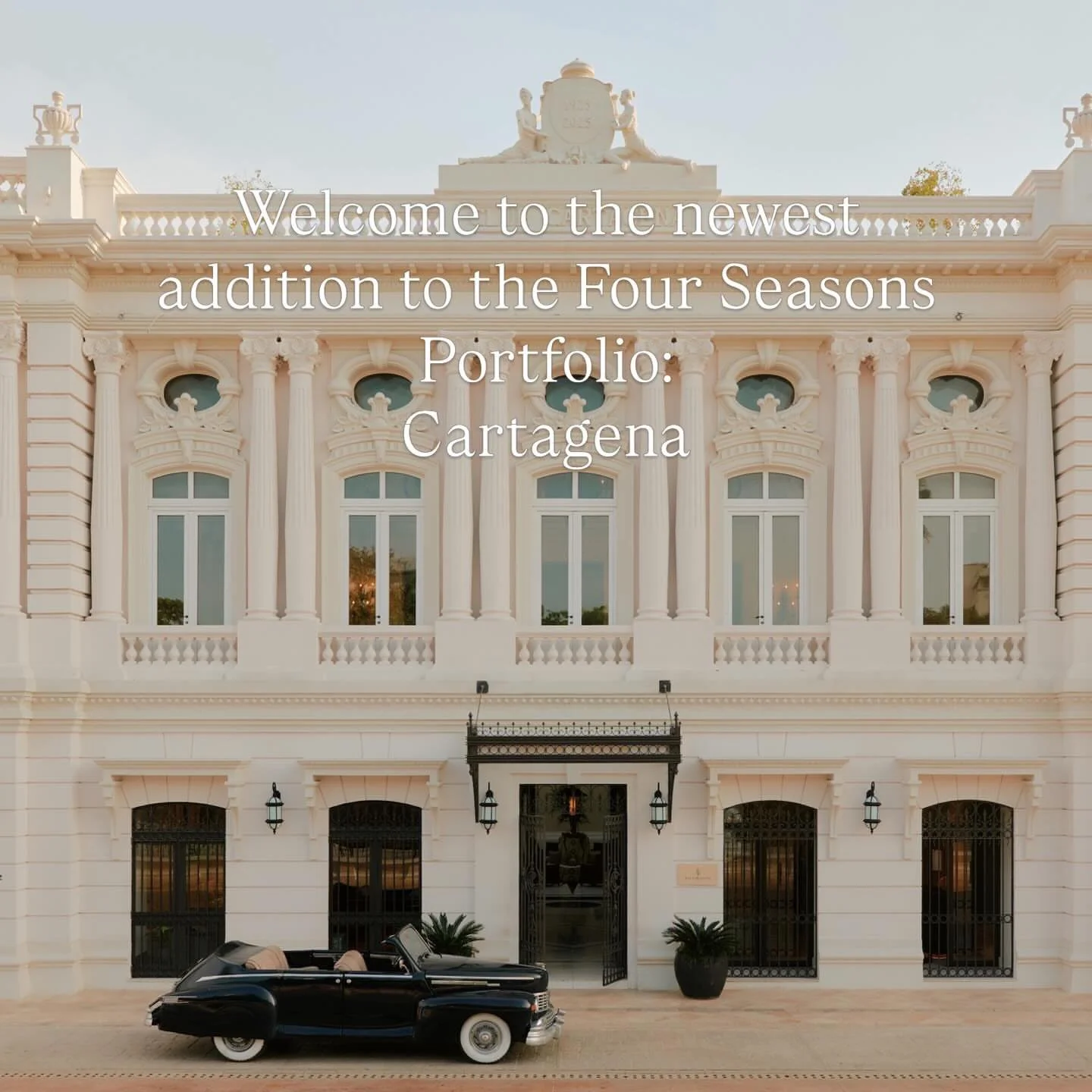 Now Open: Four Seasons Cartagena 🇨🇴 @fscartagena after a years long restoration and enhancement, it&rsquo;s finally here, and she&rsquo;s gorgeous!

Caroline@GSCWorldTravel.com
💼 Luxury Travel Advisor with @gscworldtravelagency 
&middot;
&middot;
