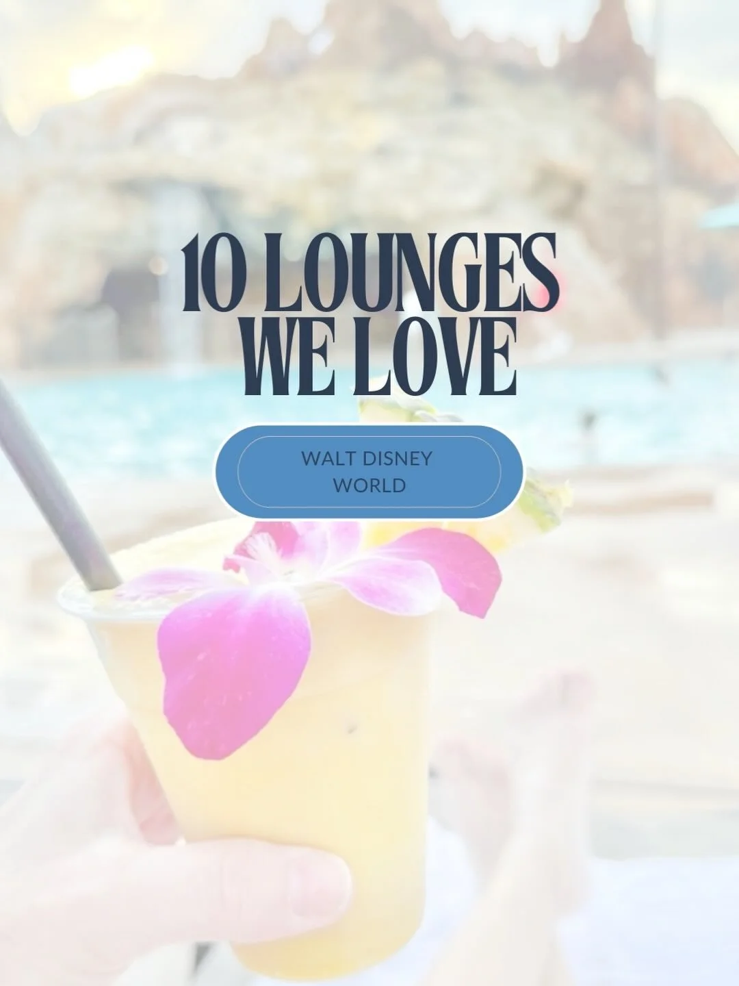 We&rsquo;ve visited every lounge at Walt Disney World&mdash;many times&mdash;and these are the ones we keep coming back to:

1. Enchanted Rose (Grand Floridian)
 From the porch to the bar, everything here delivers&mdash;beautiful setting, excellent d