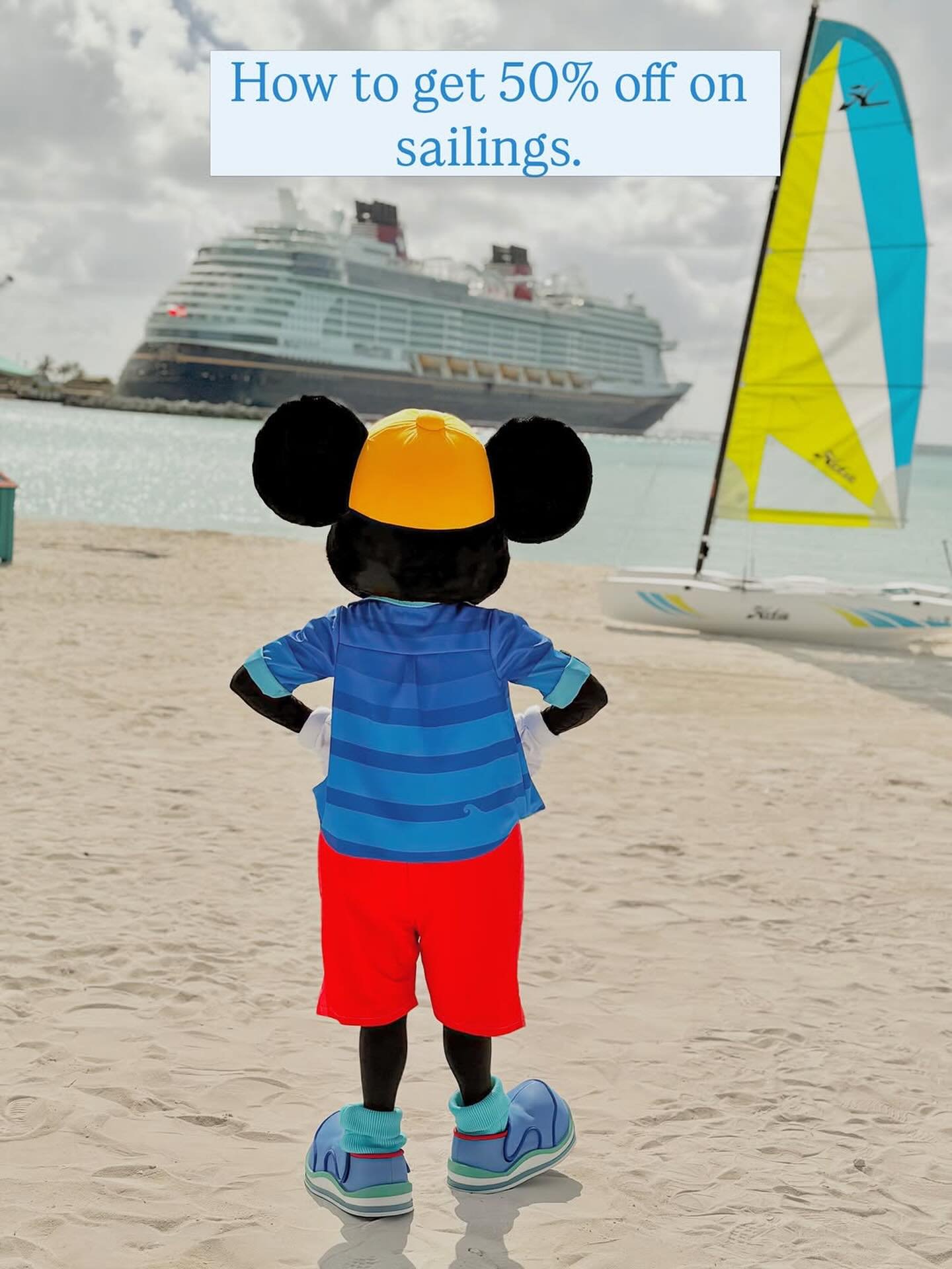 Gather the kids and set sail on a magical adventure with Together at Seas Savings! Book by June 14, 2026, and get 50% off the voyage fare for up to 3 kids (ages 17 and younger) on select Disney Cruise Line sailings with the purchase of 2 full-fare Gu