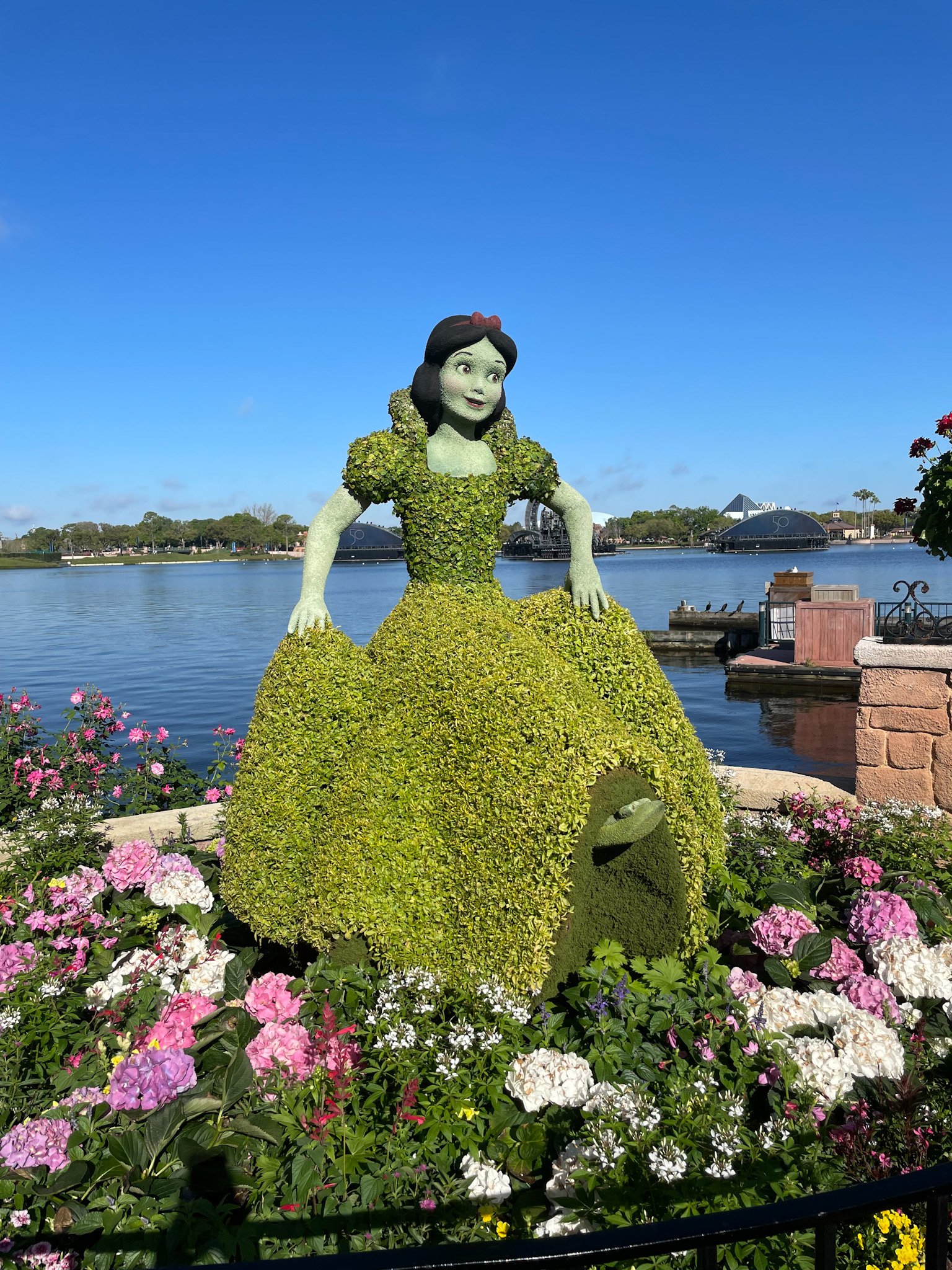 Snow White in Epcot's Germany Pavilion