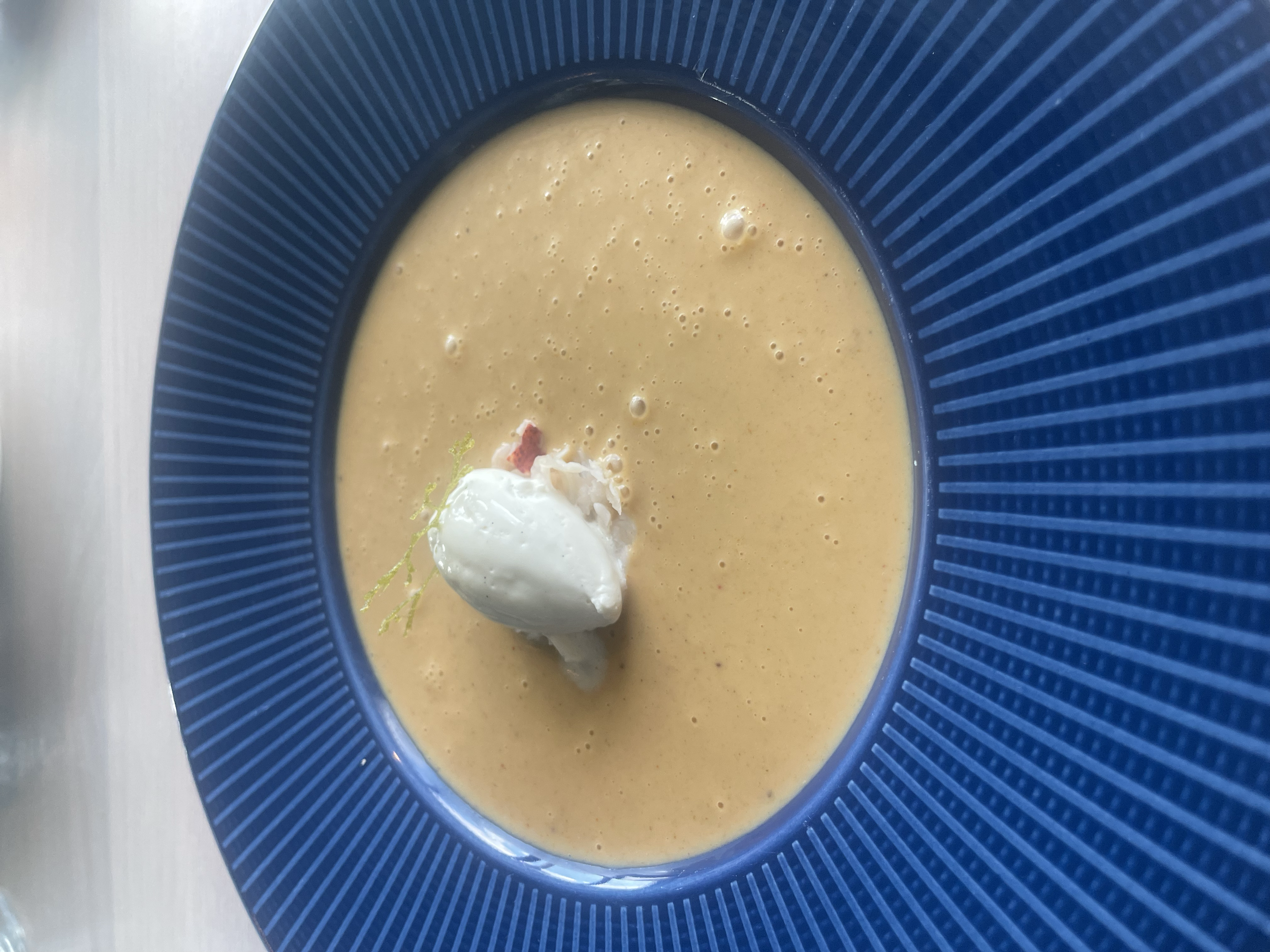 Lobster Bisque from Narcoossee's at the Grand Floridian Resort & Spa