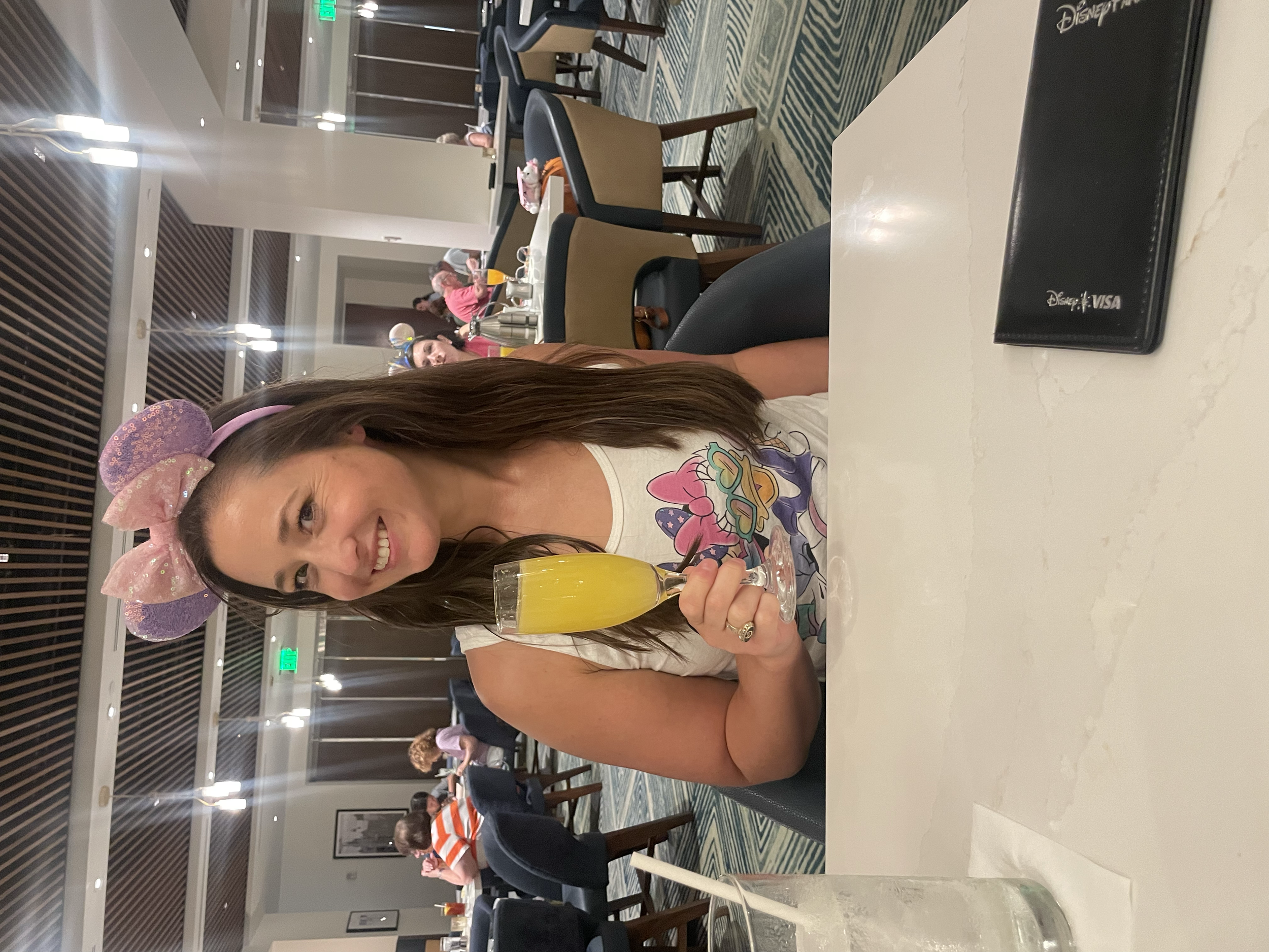 Bottomless Mimosa's from Steakhouse 71 at The Contemporary Resort with Shealy